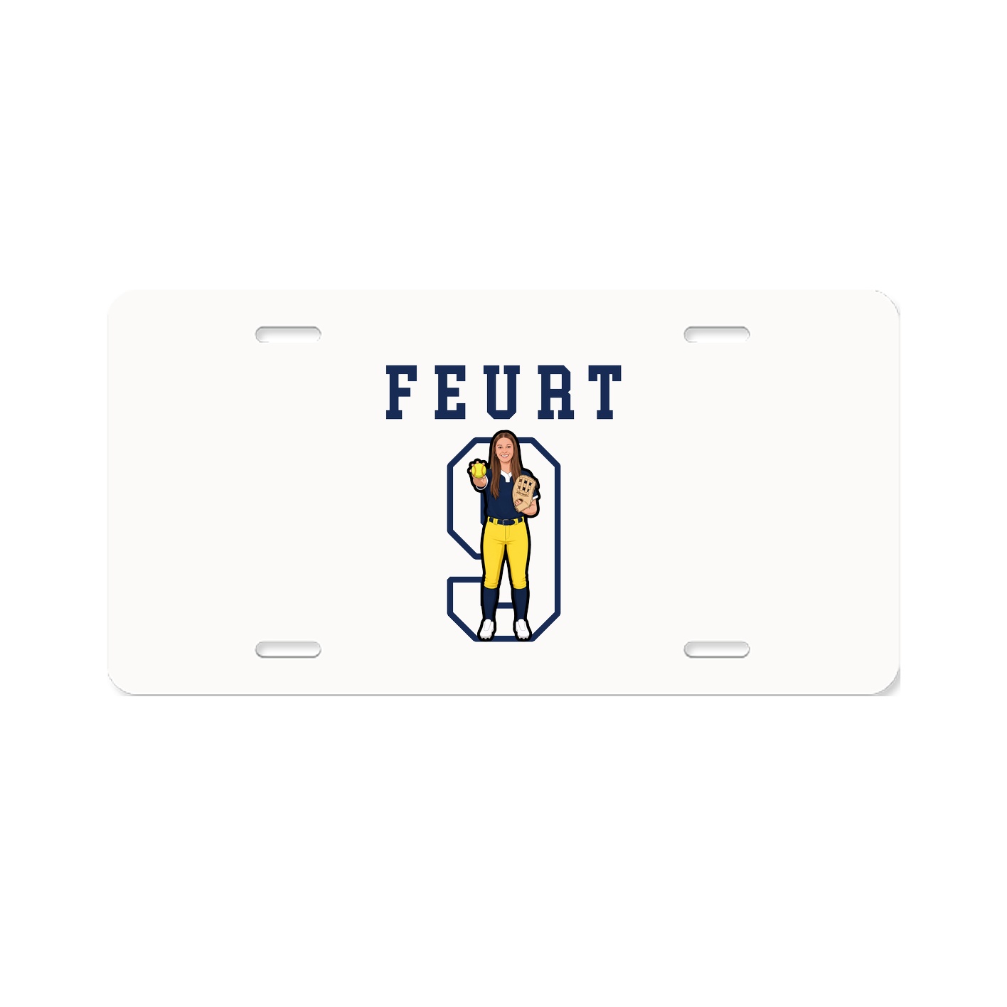 License Plate — Shirsey in Classic