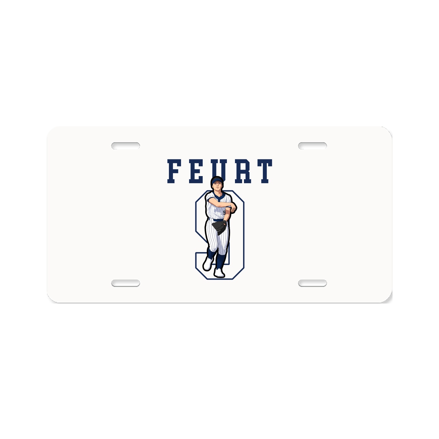 License Plate — Shirsey in Classic