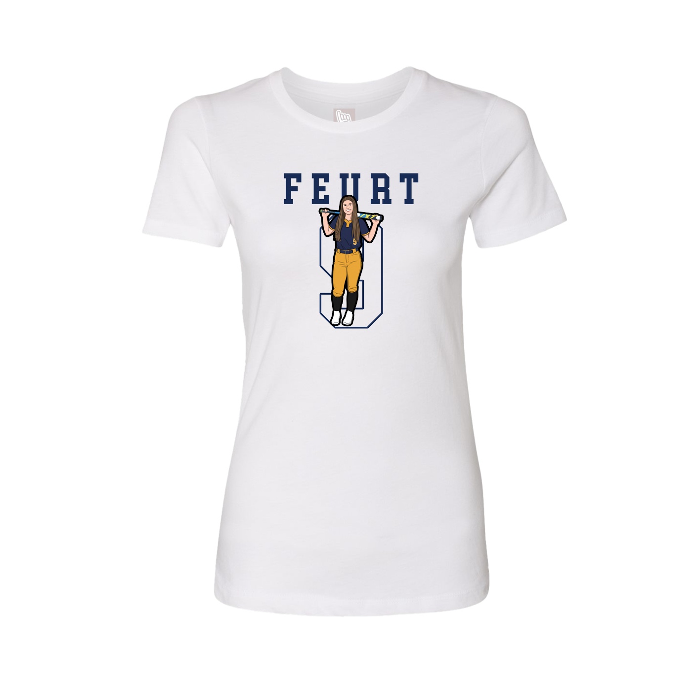 Fitted Women's Tee — Shirsey in White