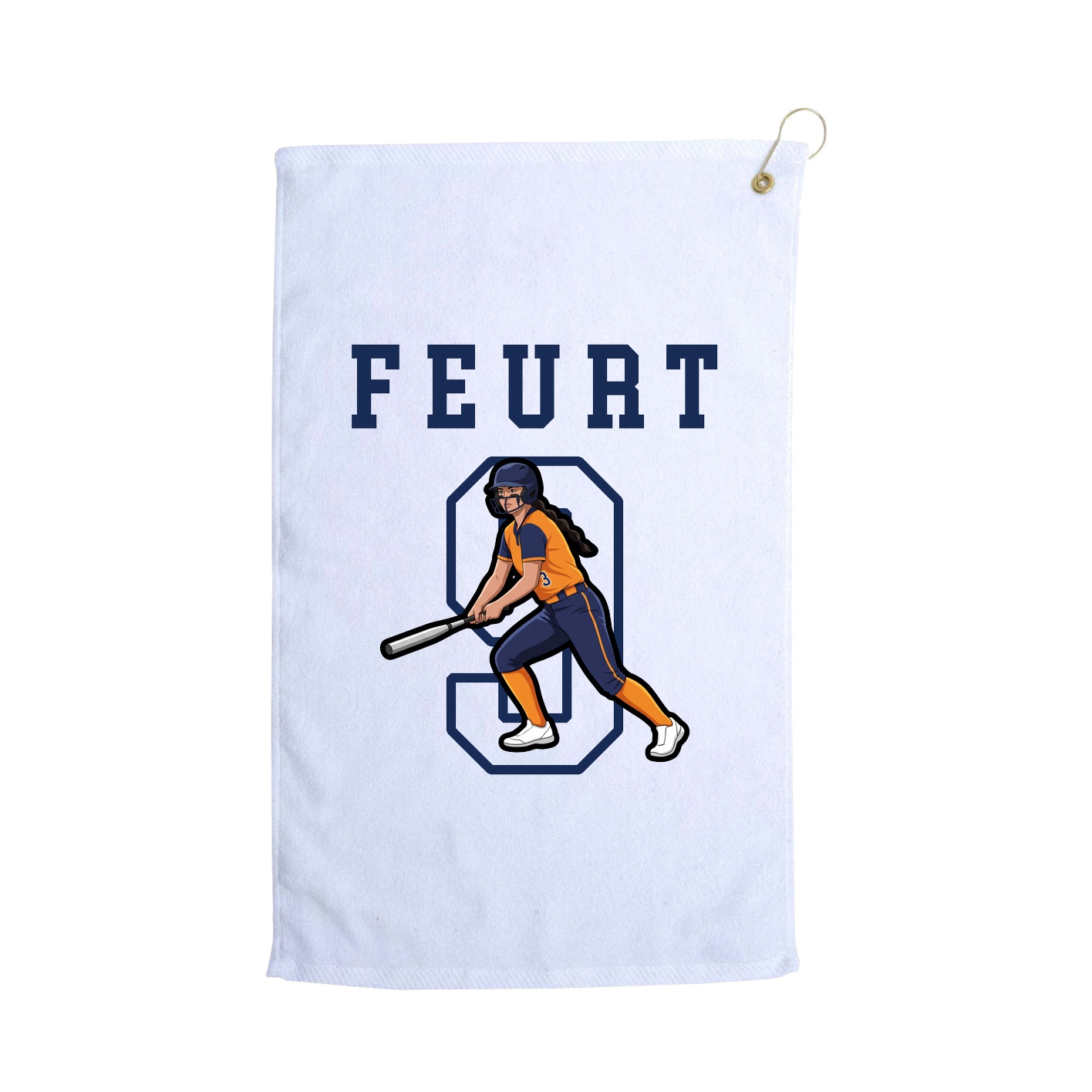 Golf Towel — Shirsey in White