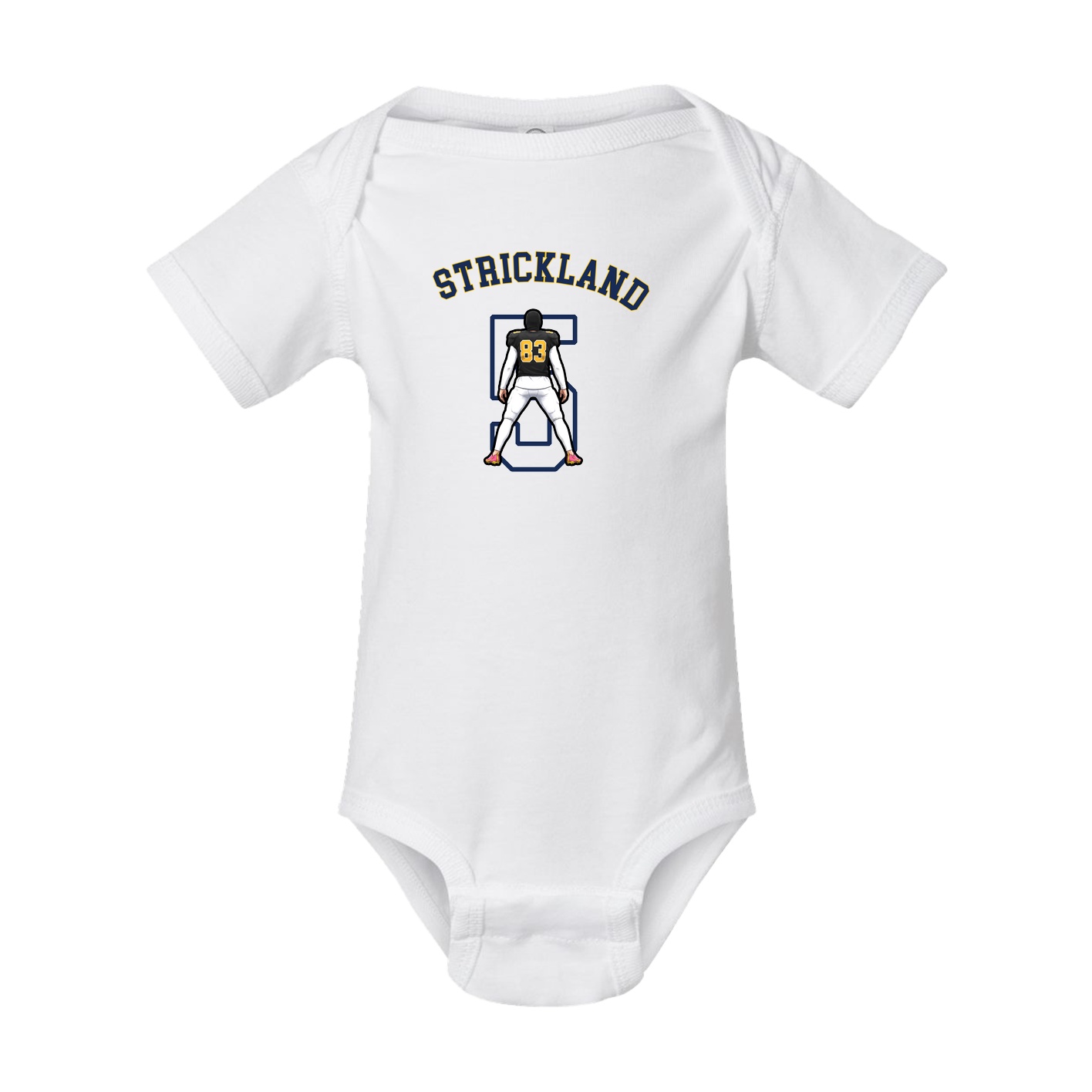 Baby Onesie — Shirsey Arch in White