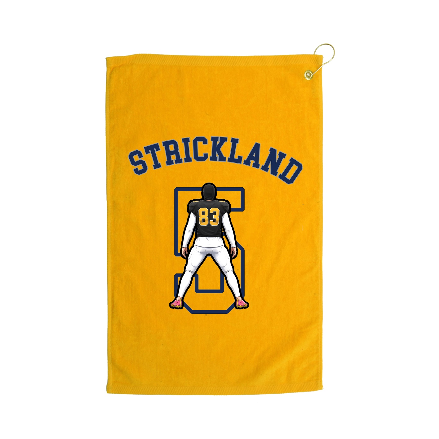 Golf Towel — Shirsey Arch in Gold