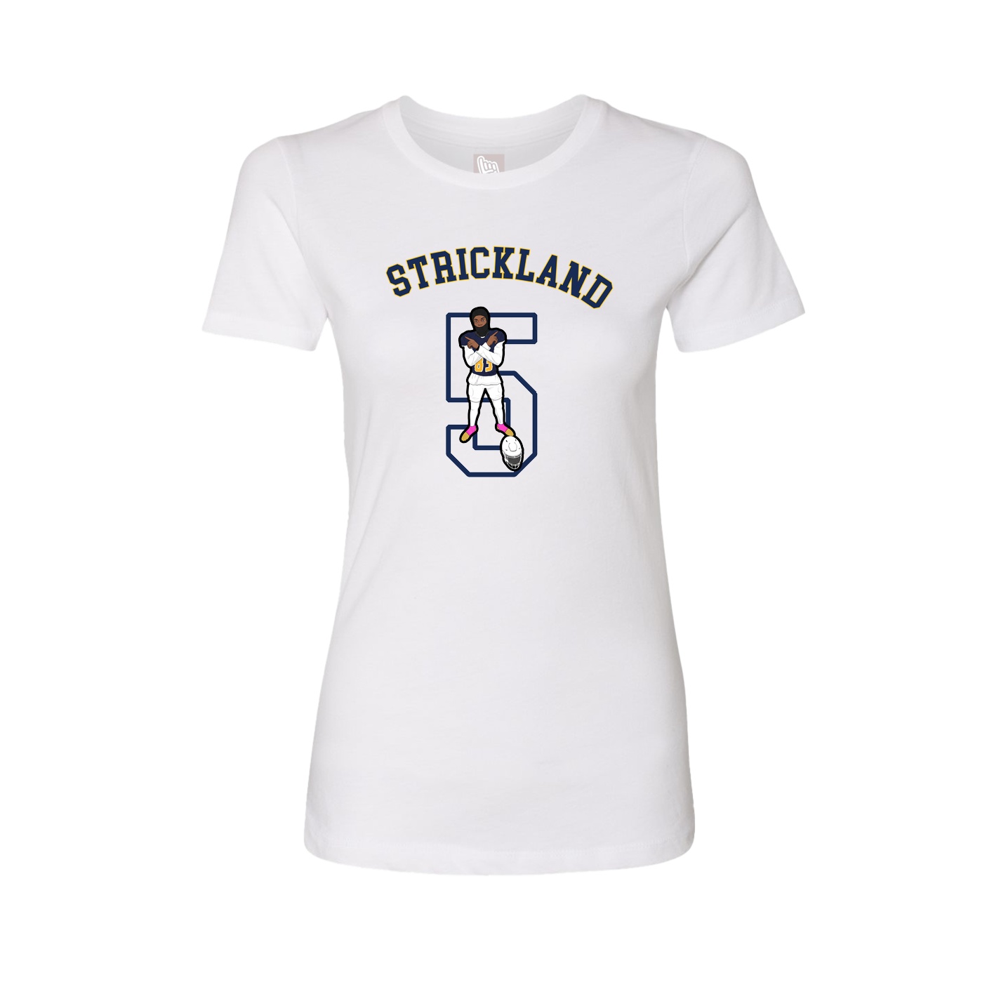 Womens Tee — Shirsey Arch in White