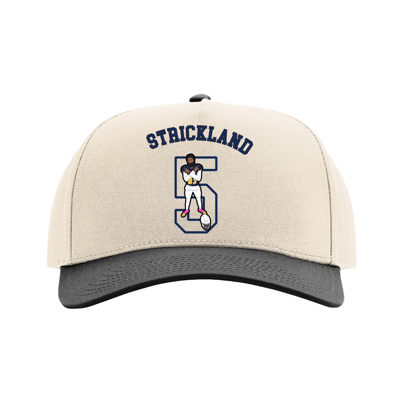 Full Fabric Five-Panel Champ Cap