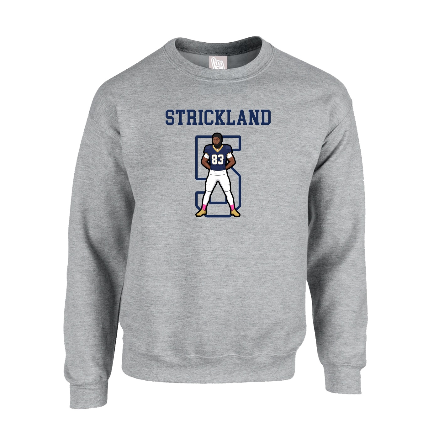 Fleece Crew — Shirsey in Grey