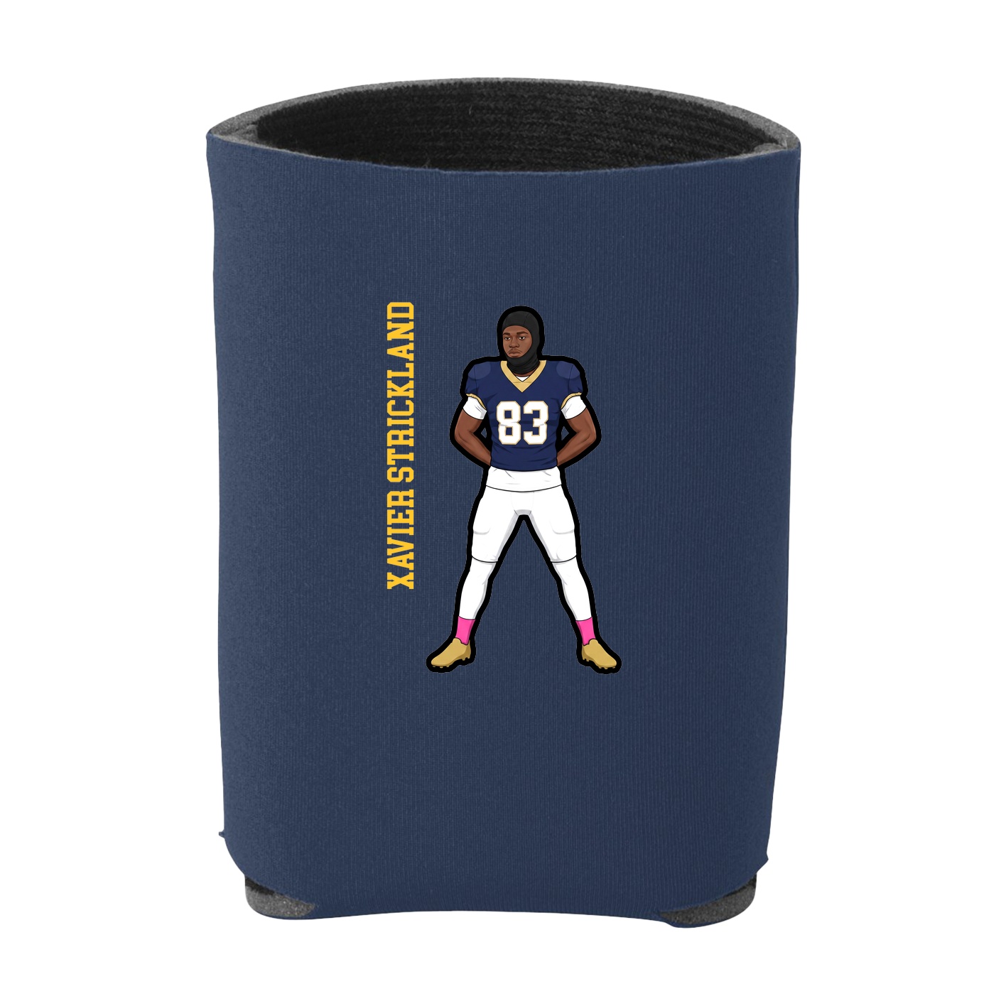 Can Holder — Name Vertical in Navy