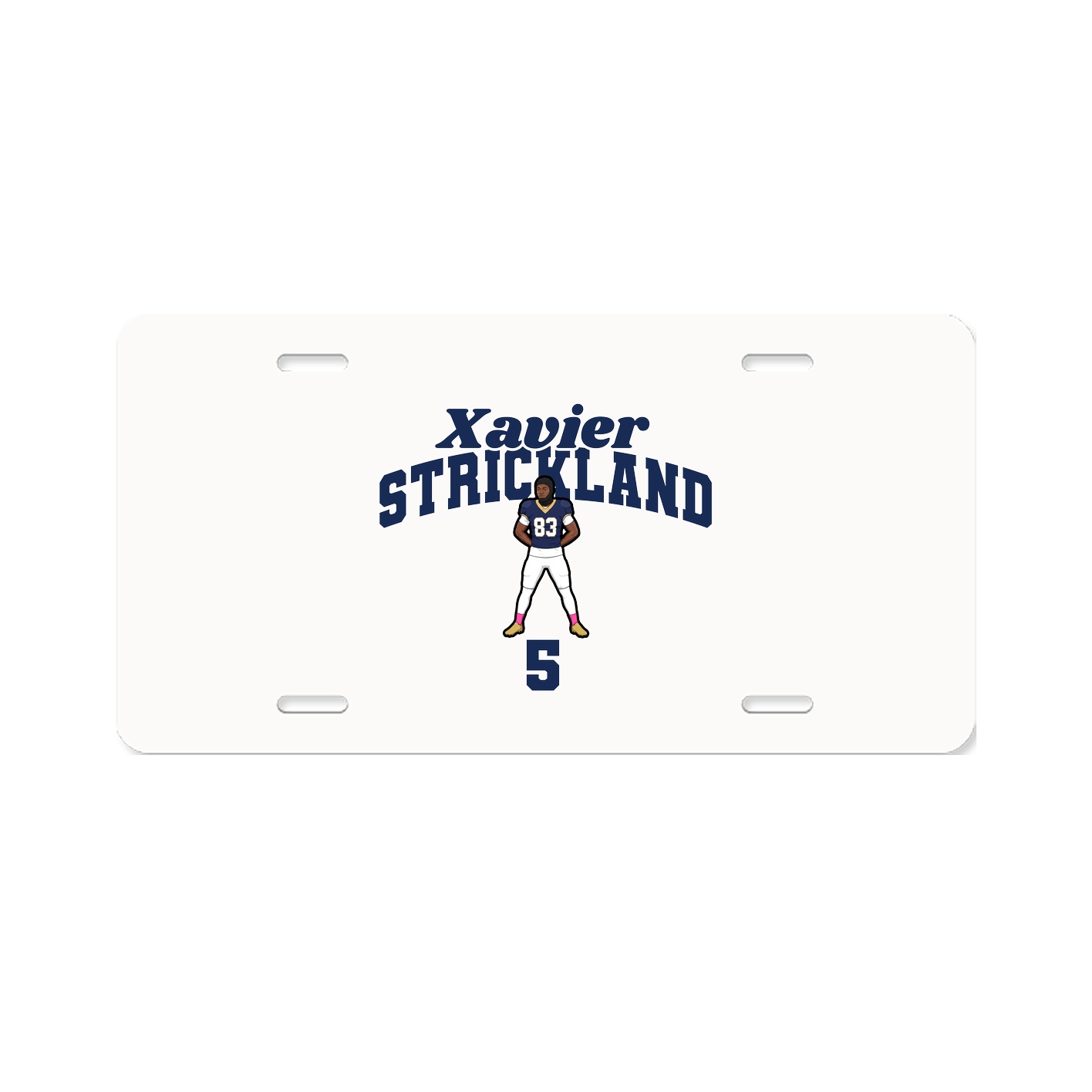 License Plate — Signature Arch in Classic