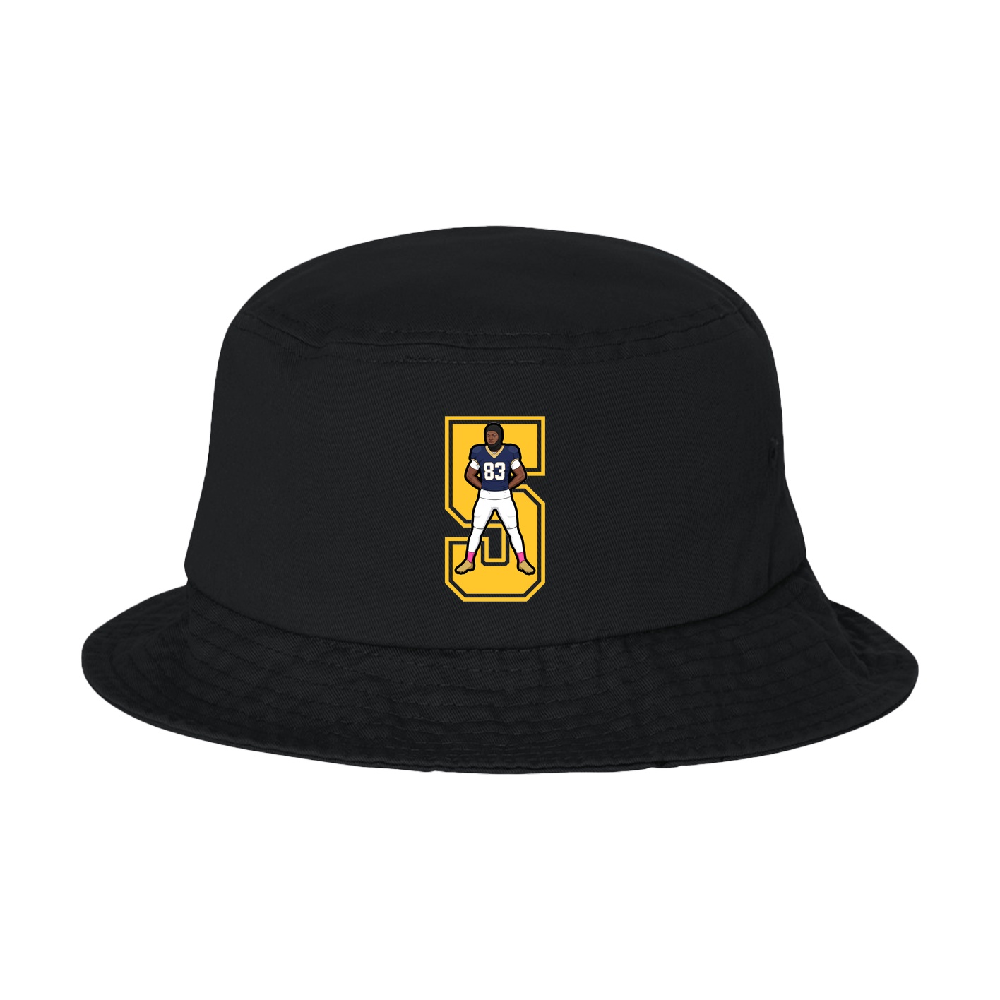 Bucket Cap — Number in Black