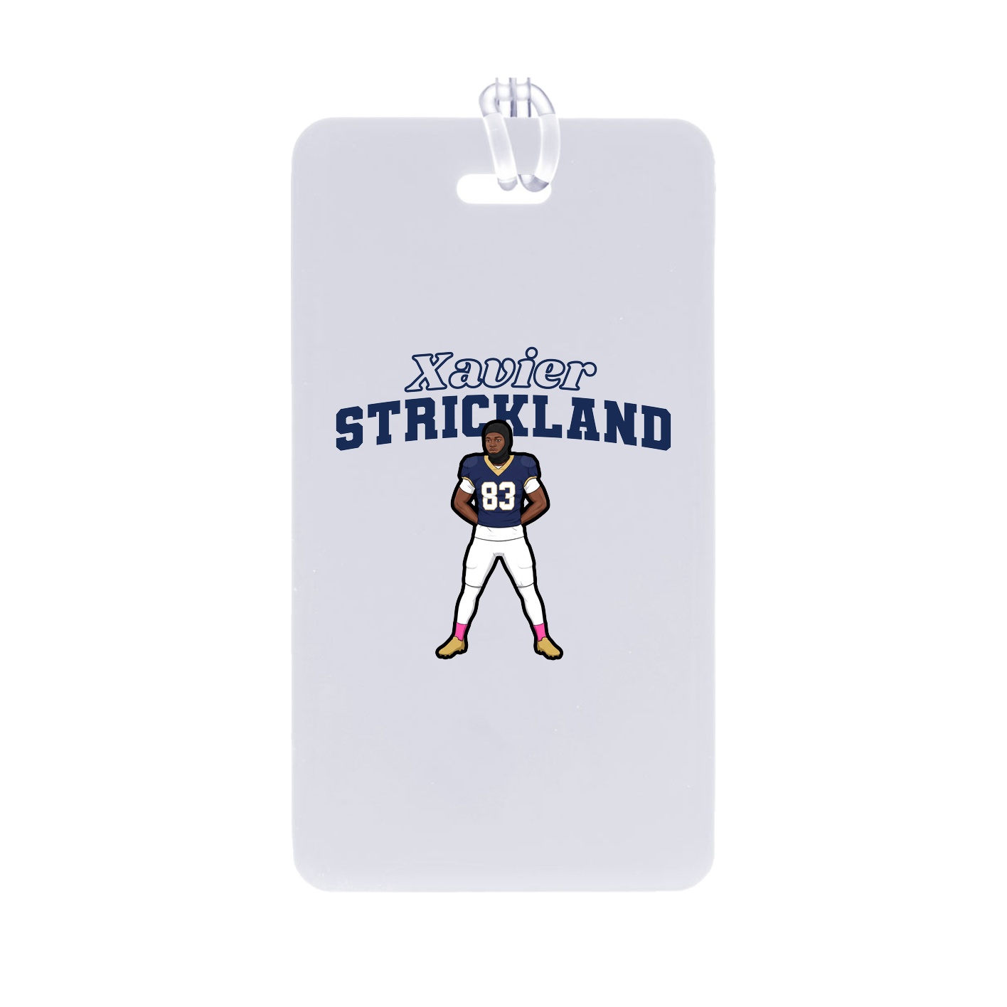 Bag Tag — Name Arch in Classic