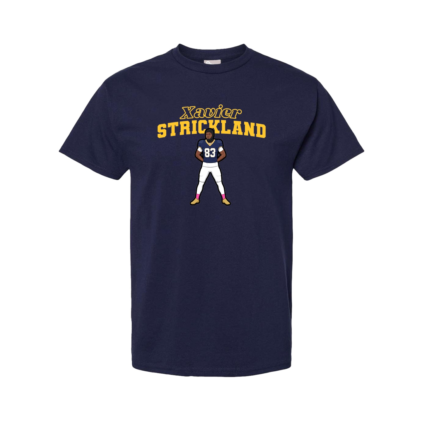 Tee — Name Arch in Navy