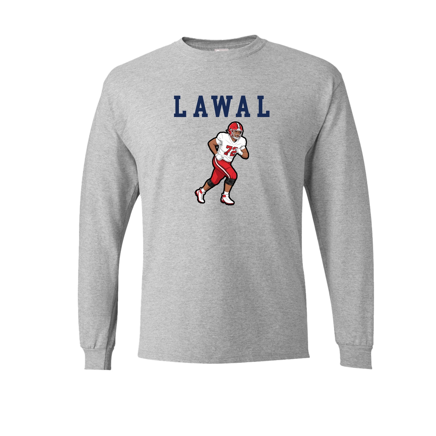 Long Sleeve Tee — Shirsey in Grey