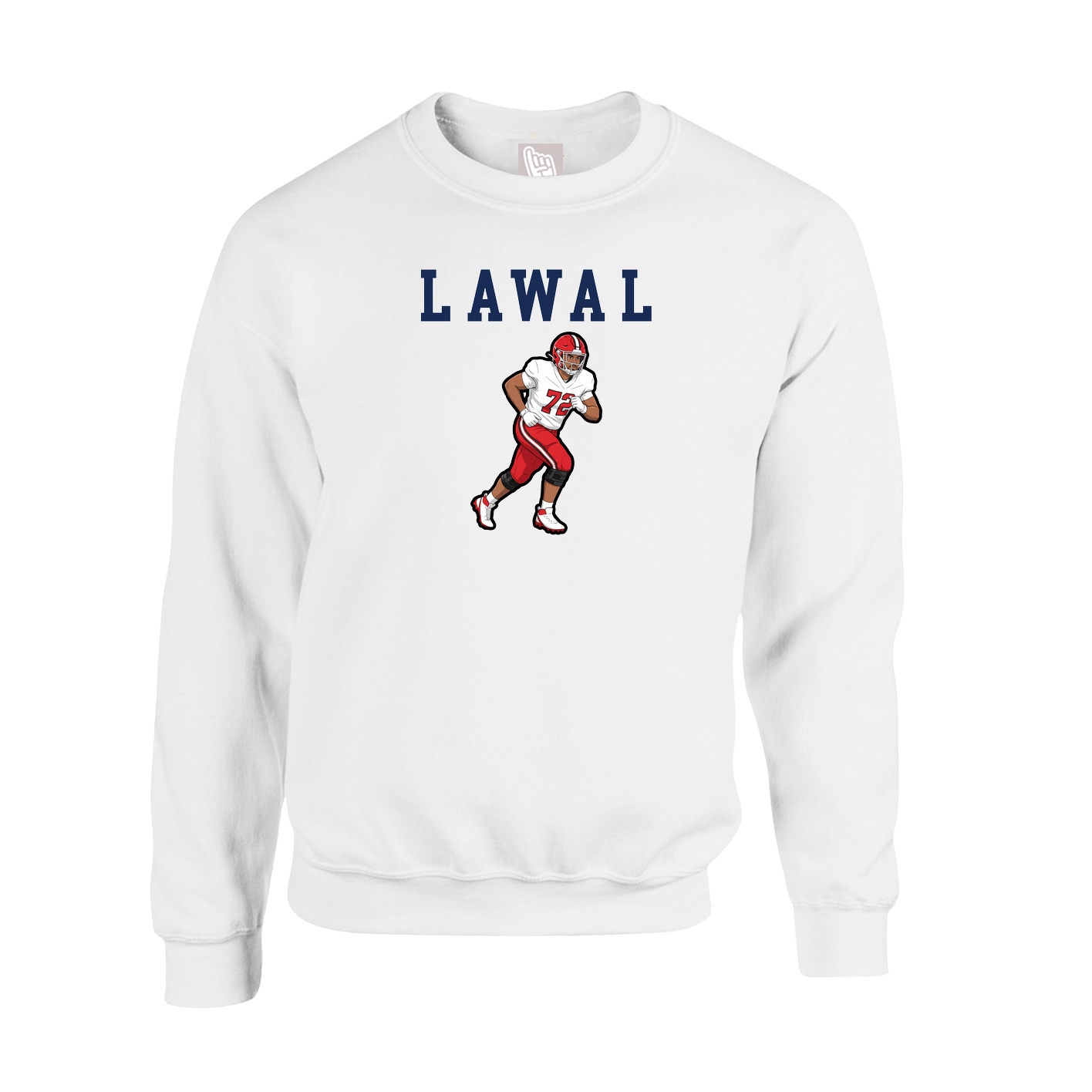 Fleece Crew — Shirsey in White