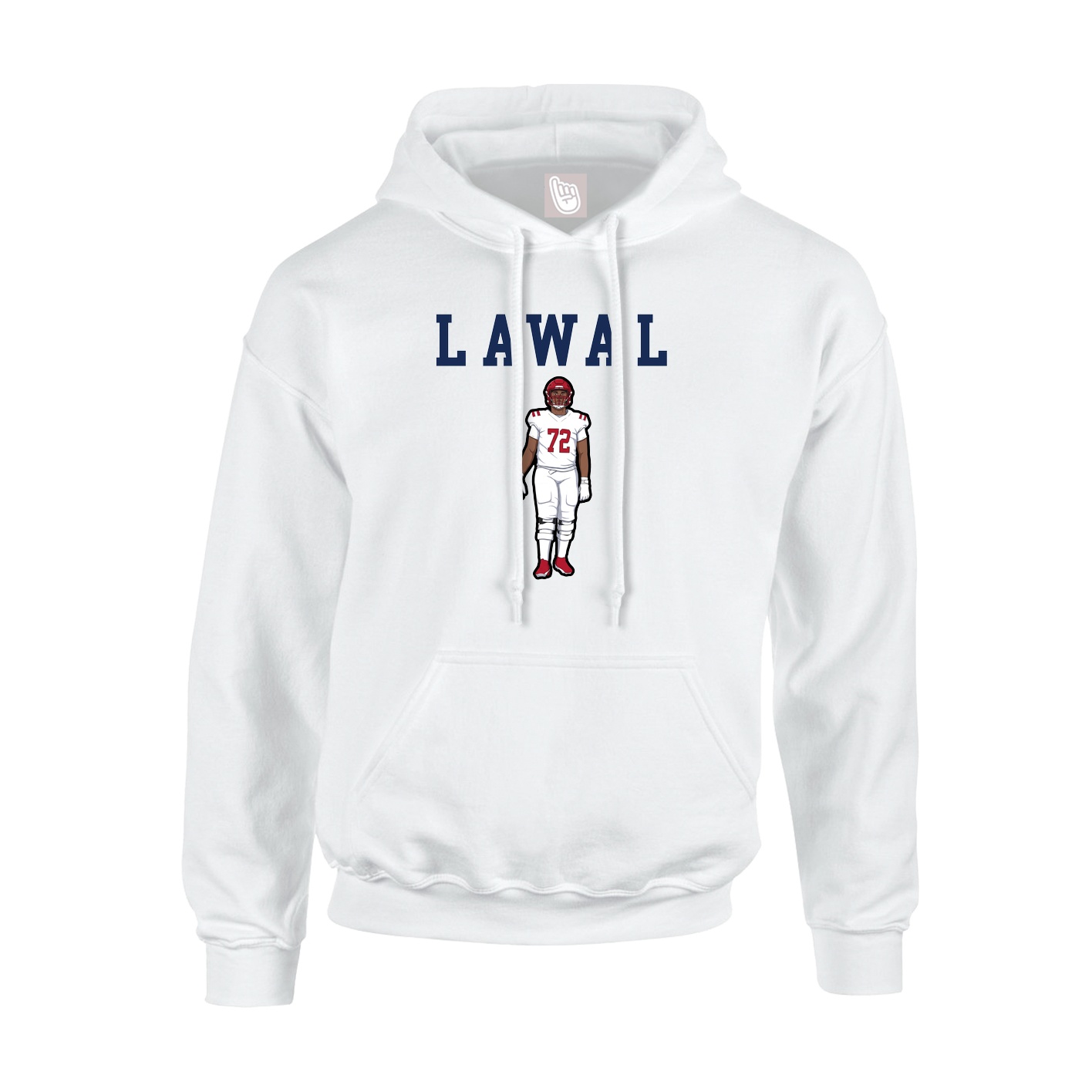 Youth Hoodie — Shirsey in White