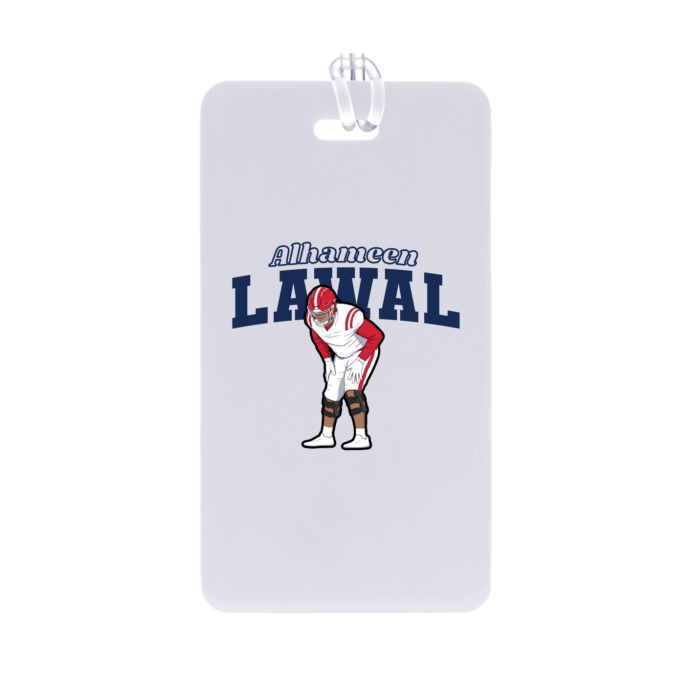 Bag Tag — Name Arch in Classic