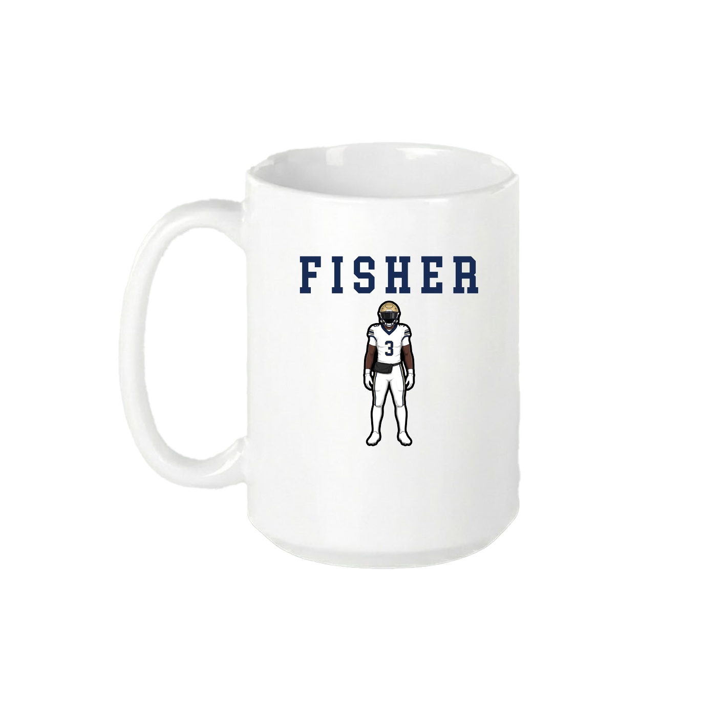 15oz Coffee Mug — Shirsey in White