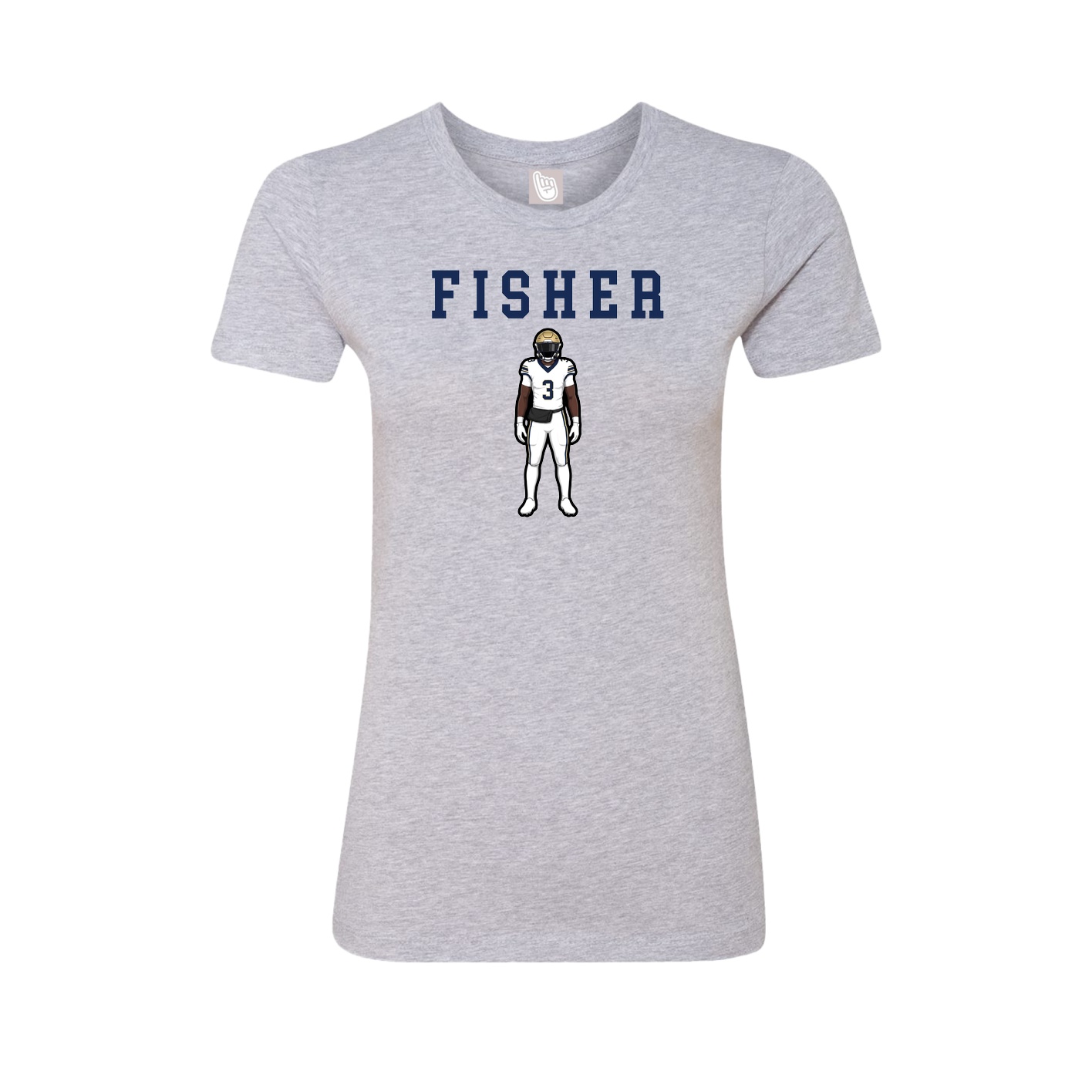 Womens Tee — Shirsey in Grey
