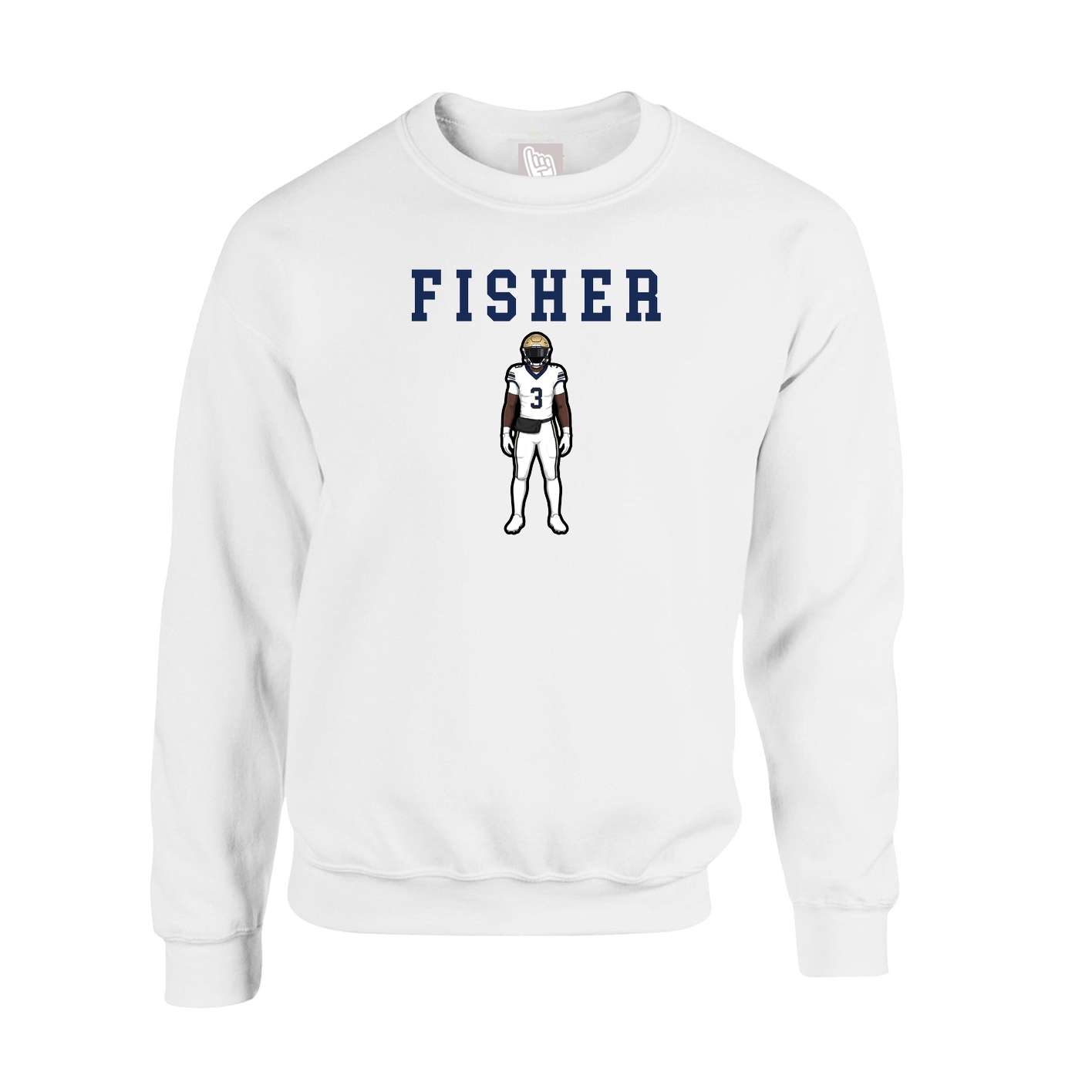 Fleece Crew — Shirsey in White