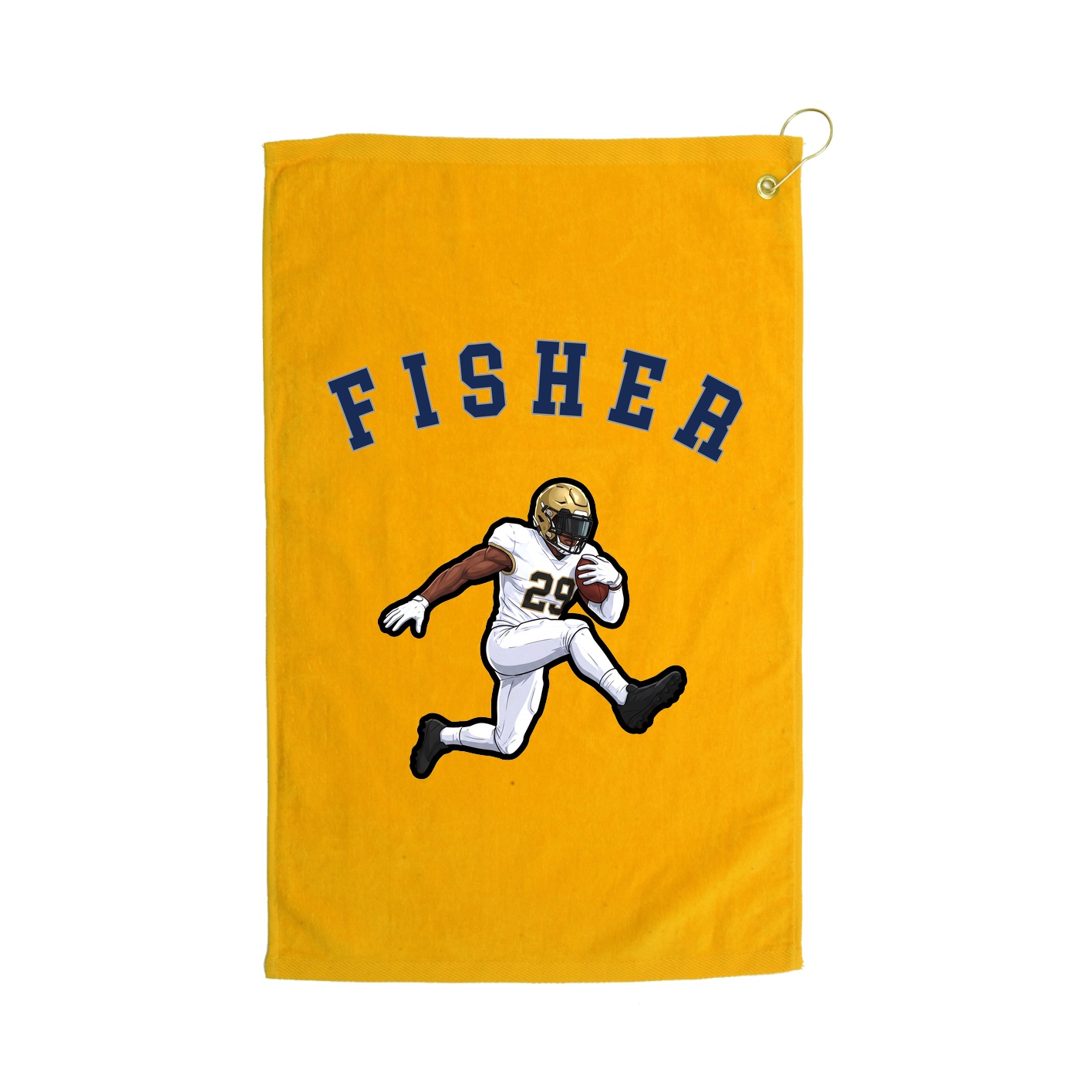Golf Towel — Shirsey Arch in Gold