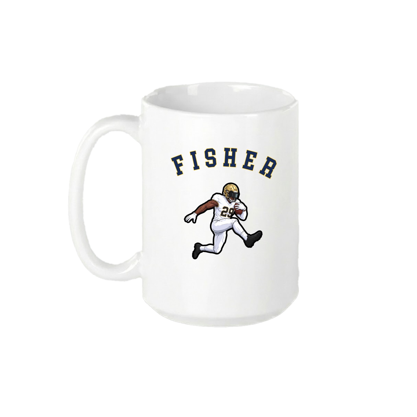 15oz Coffee Mug — Shirsey Arch in White