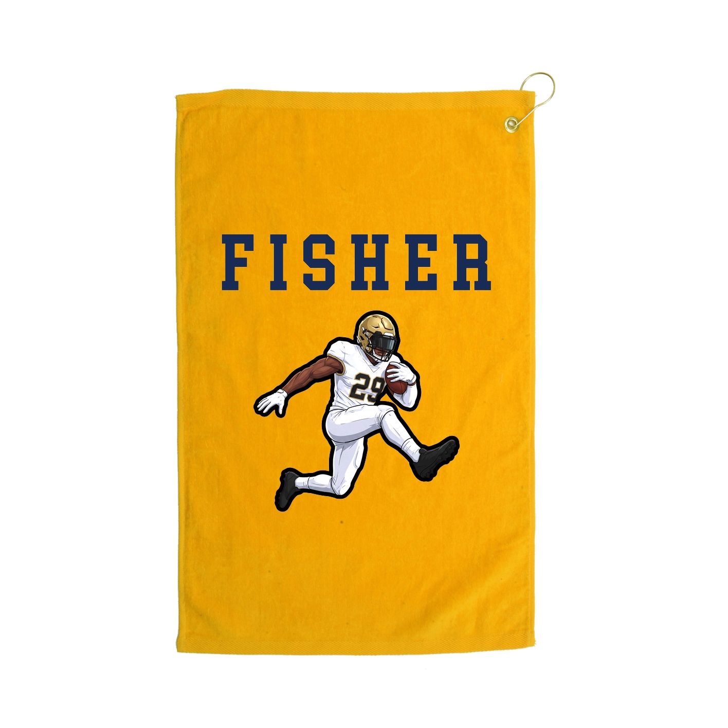 Golf Towel — Shirsey in Gold