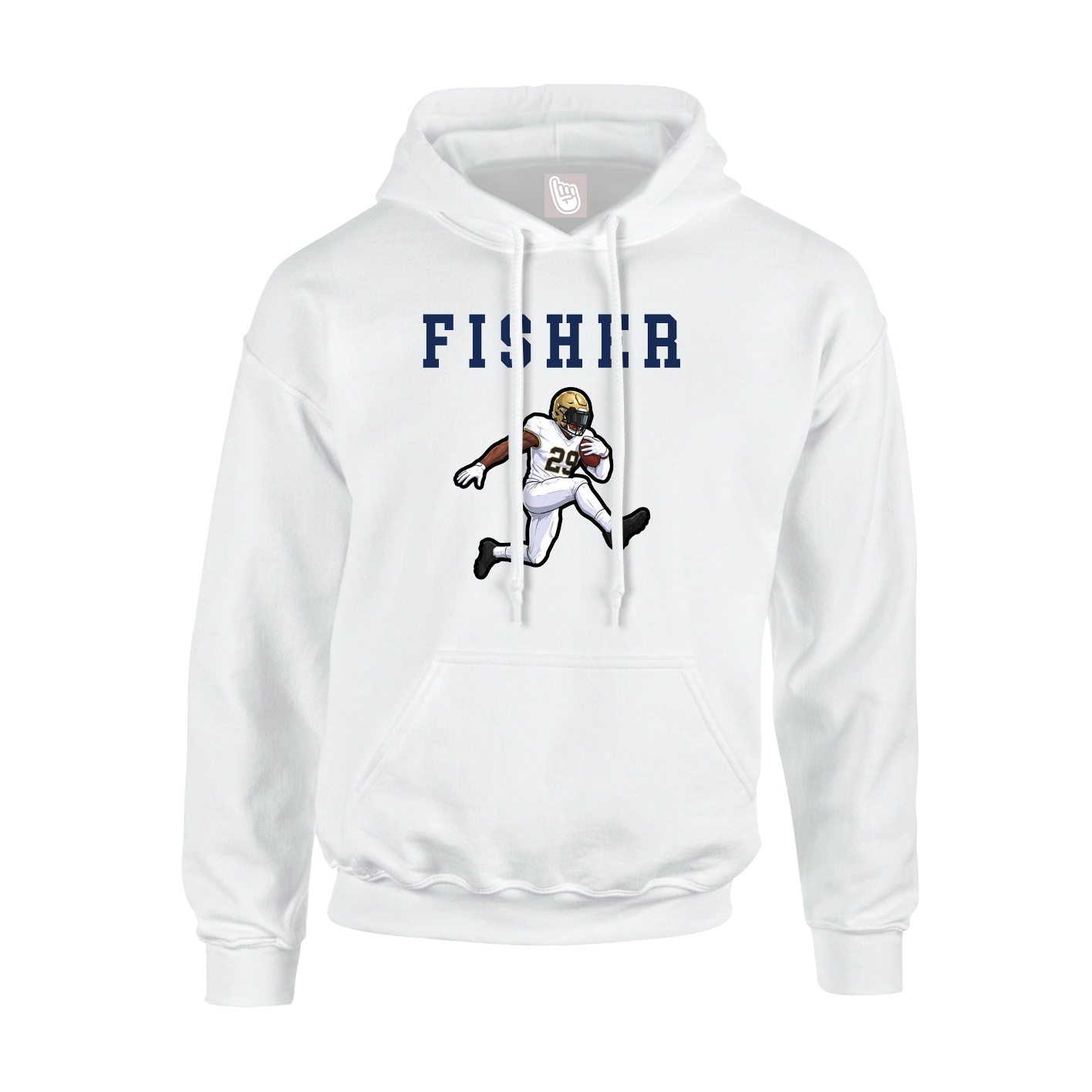 Hoodie — Shirsey in White