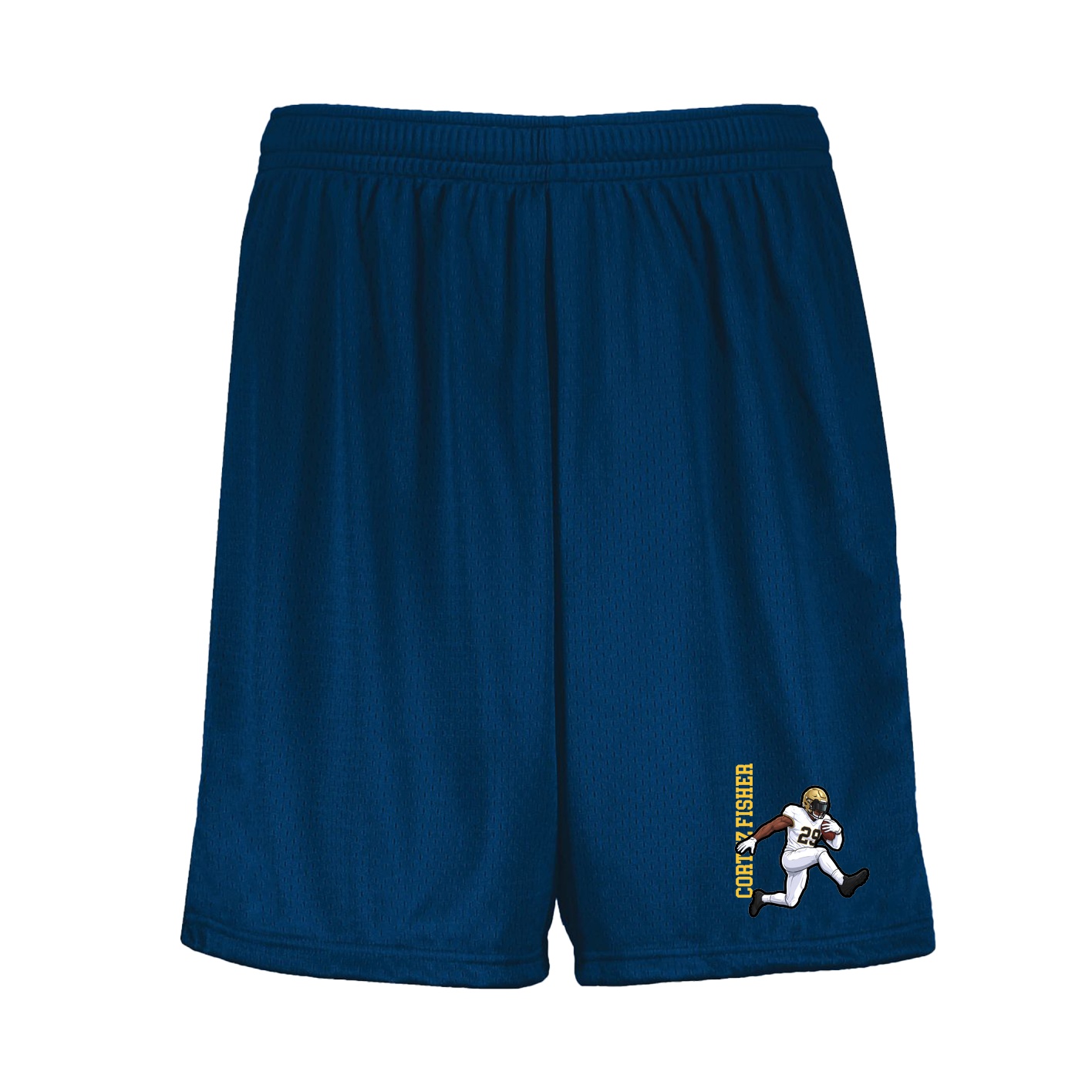 Shorts — Name Vertical in Navy