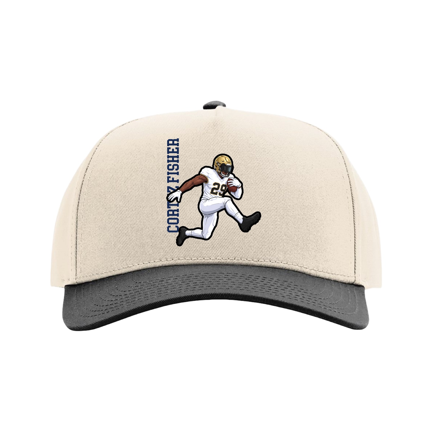 Full Fabric Five-Panel Champ Cap