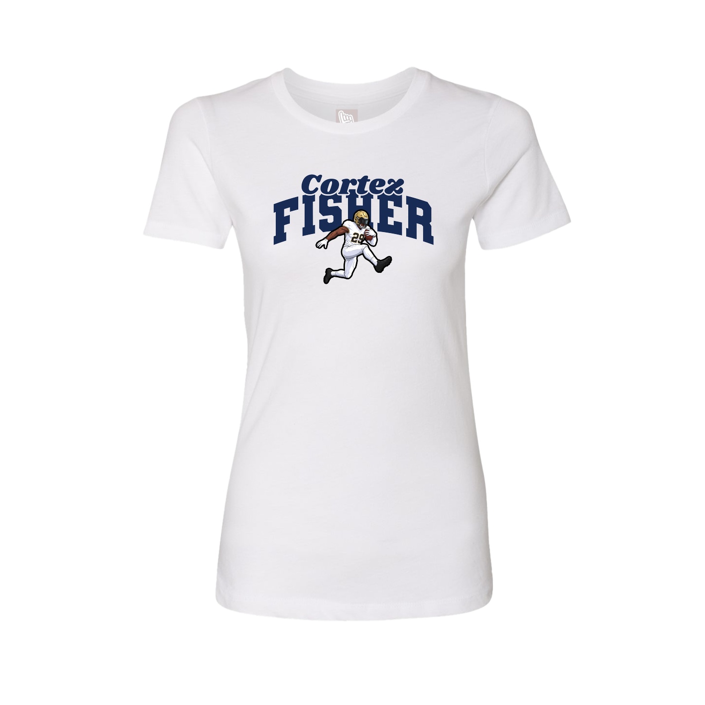 Womens Tee — Signature Arch in White