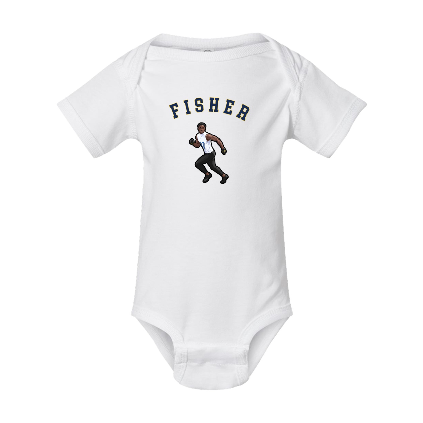 Baby Onesie — Shirsey Arch in White