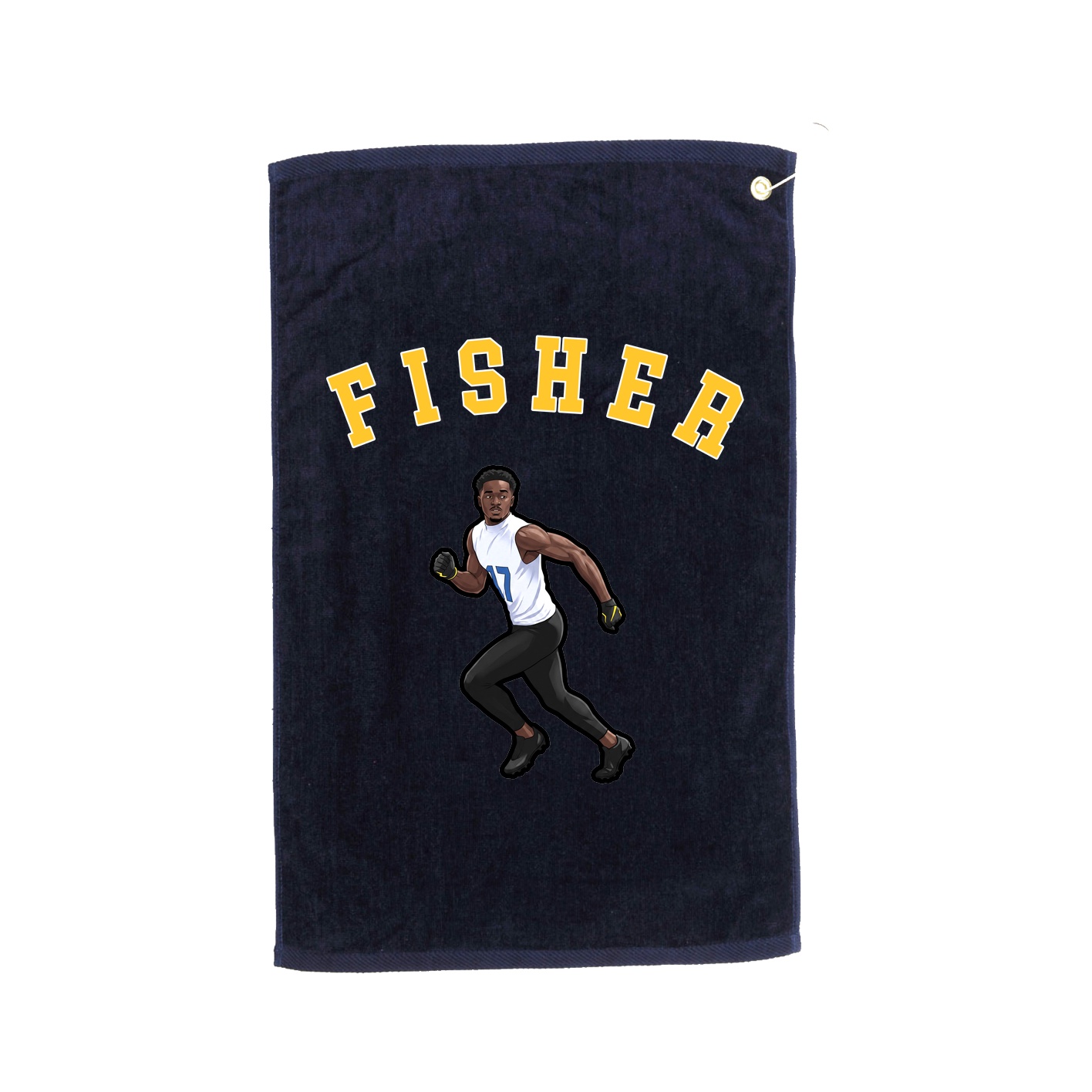 Golf Towel — Shirsey Arch in Navy