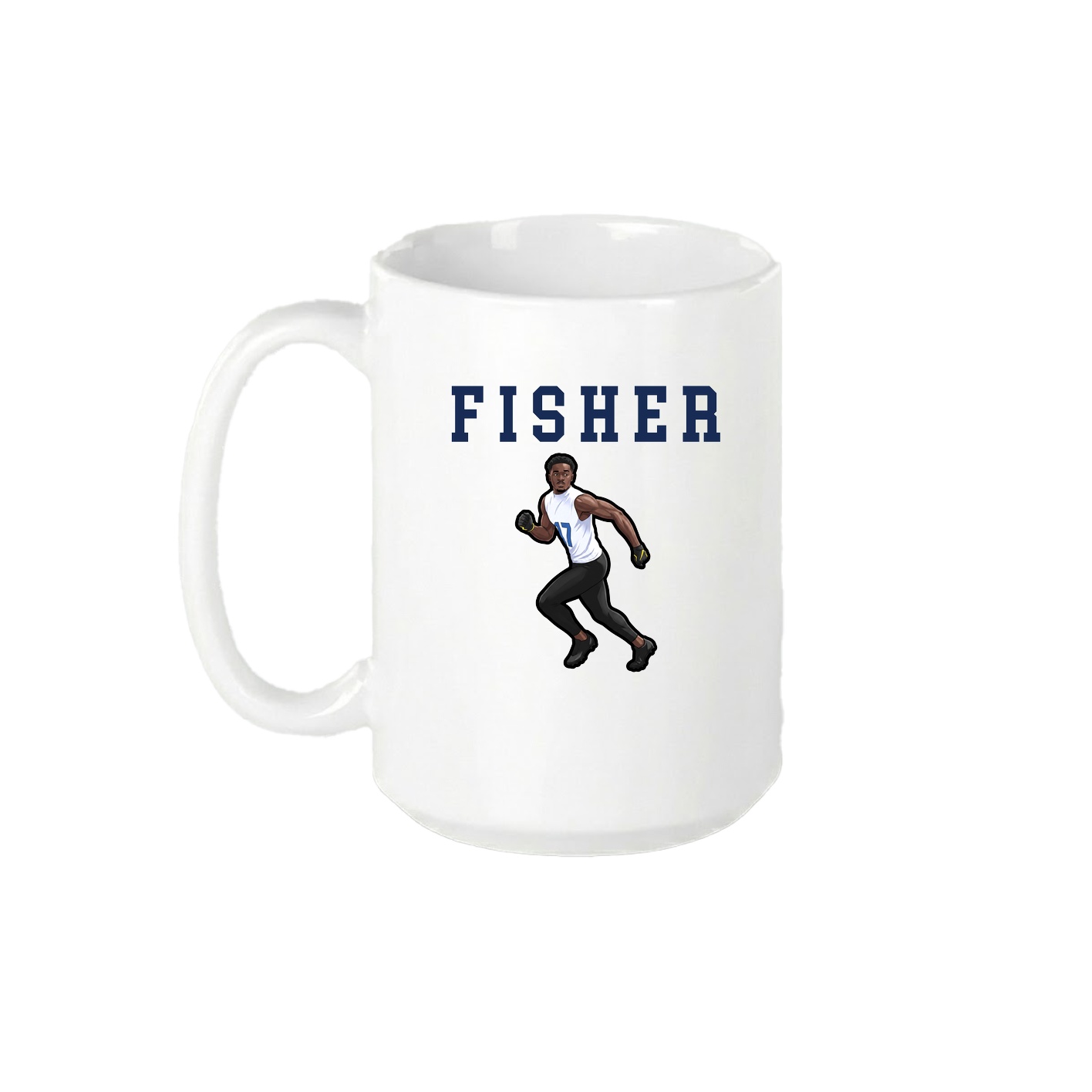 15oz Coffee Mug — Shirsey in White