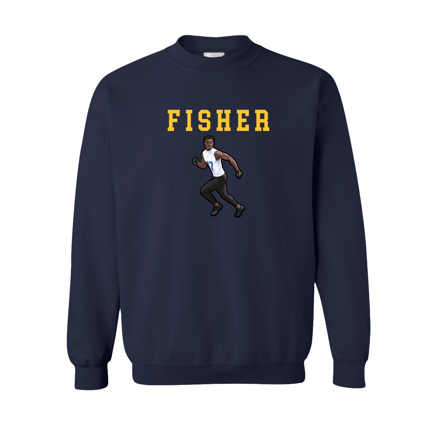 Fleece Crew — Shirsey in Navy
