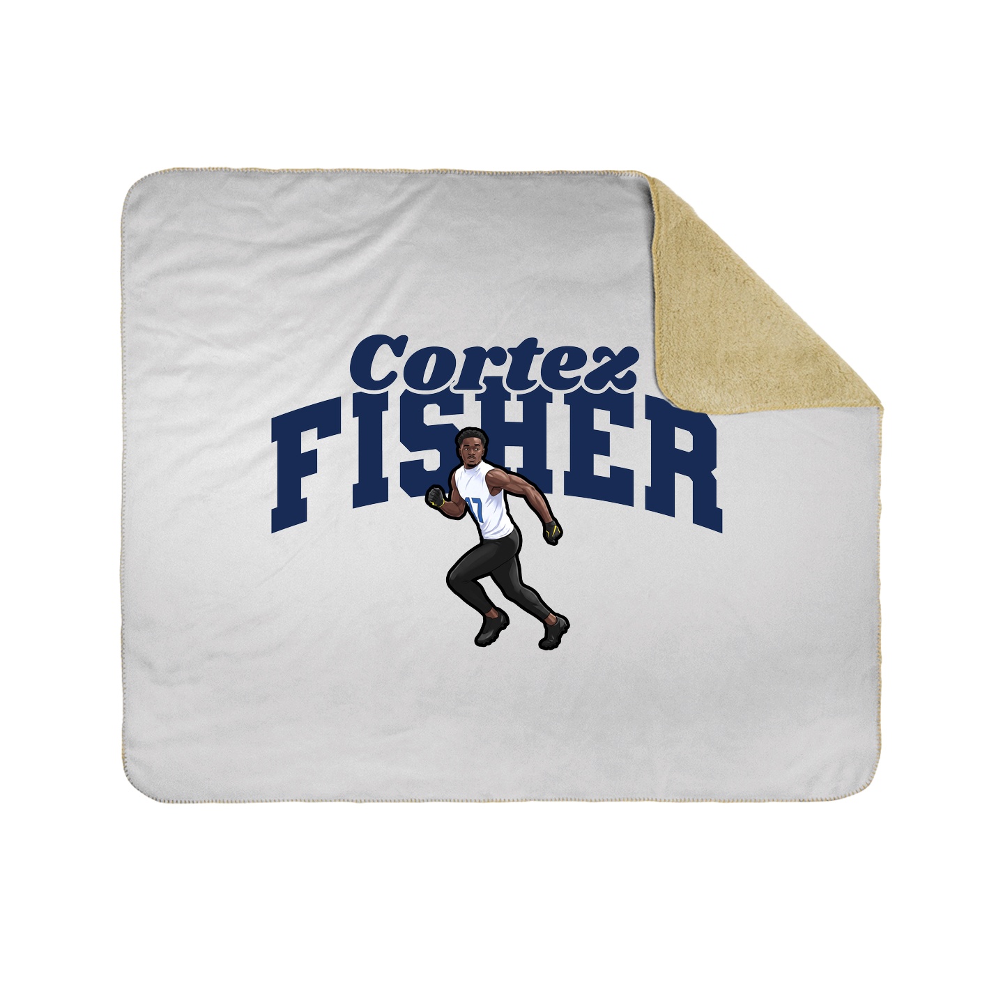 Throw Blanket — Signature Arch in White