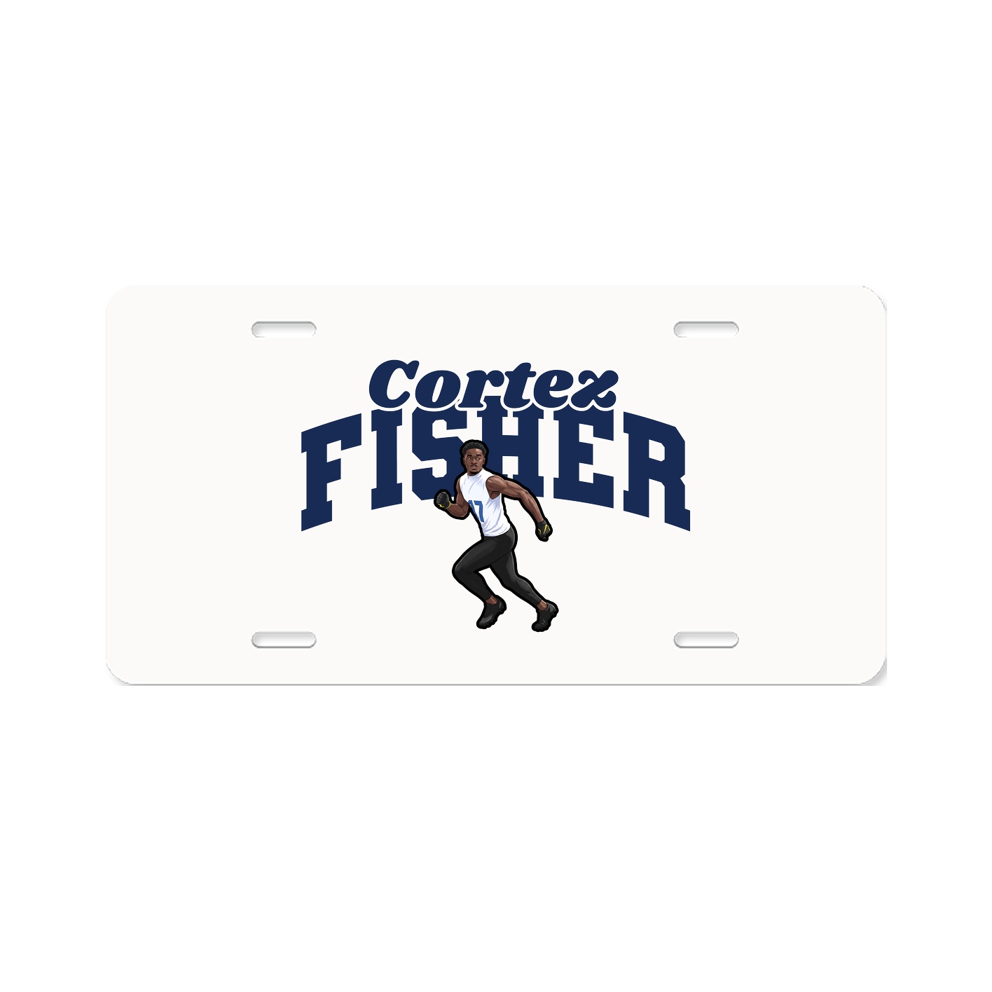 License Plate — Signature Arch in Classic
