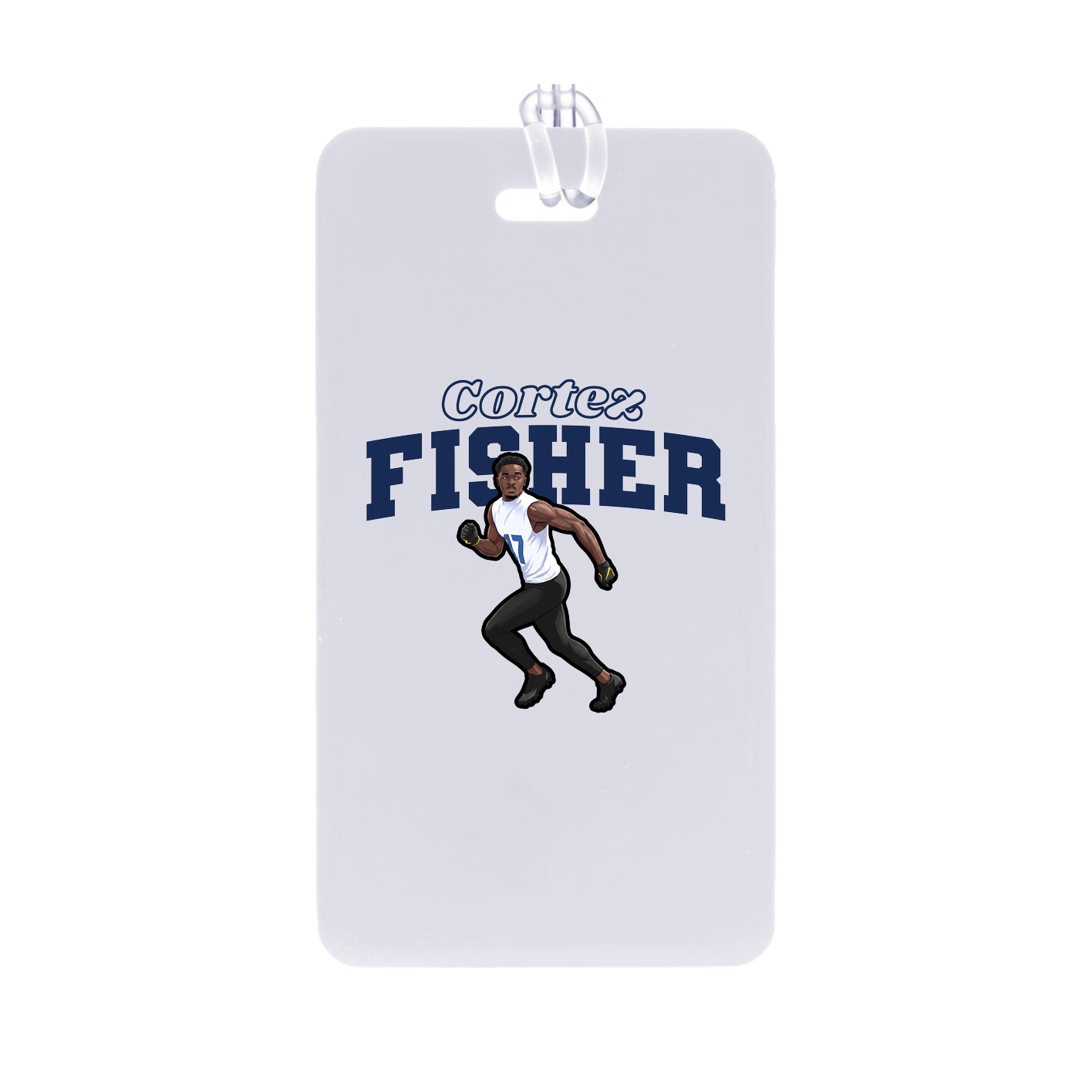 Bag Tag — Name Arch in Classic