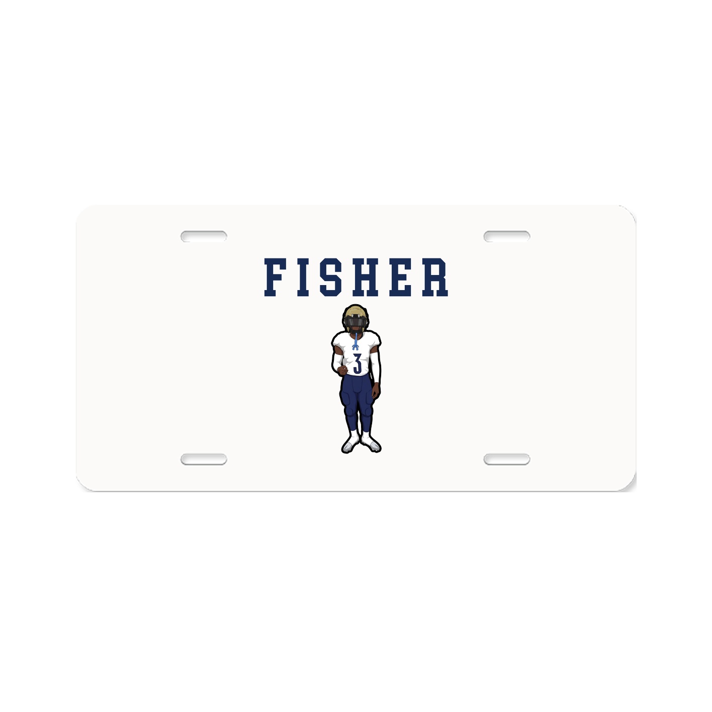 License Plate — Shirsey in Classic