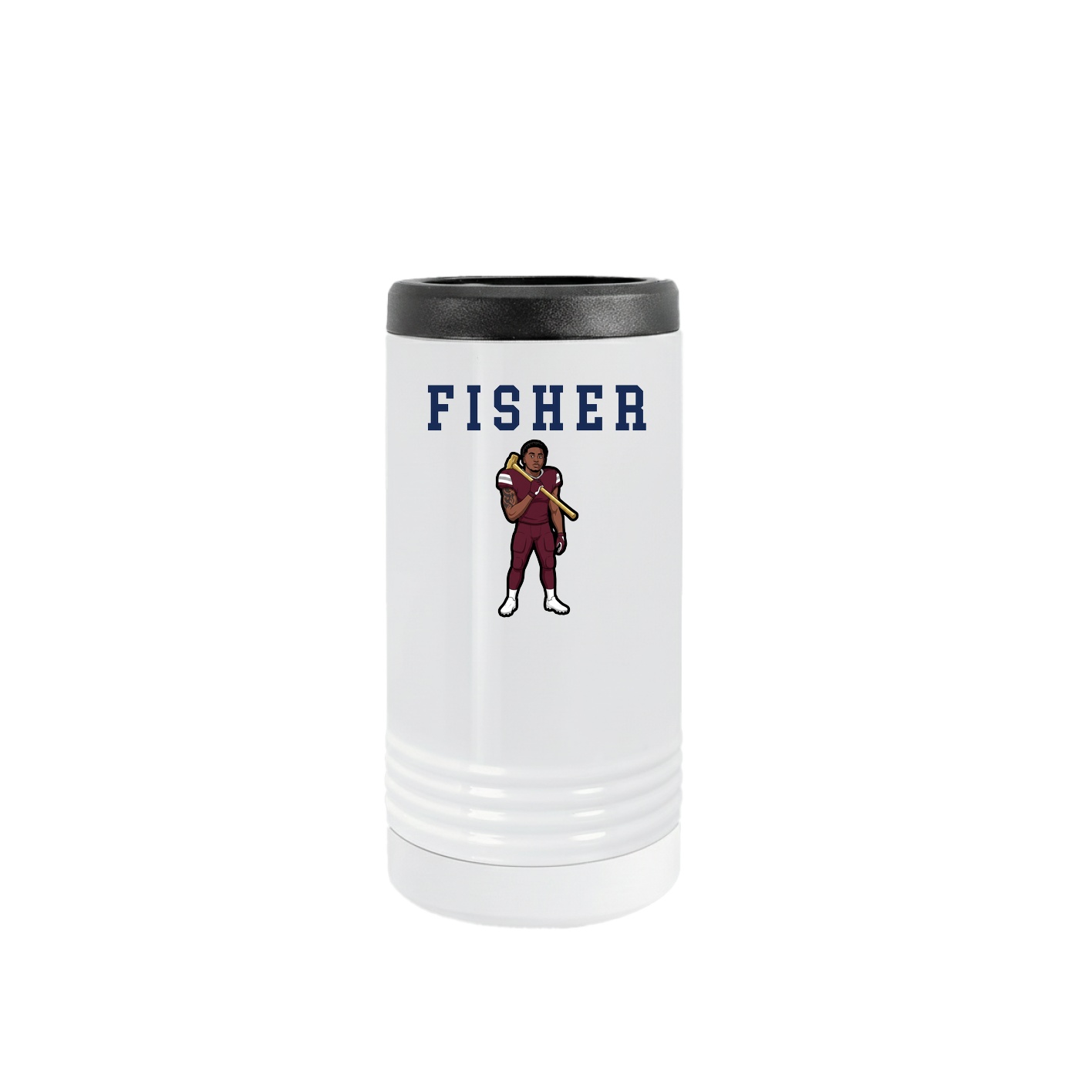 Slim Beverage Holder — Shirsey in White