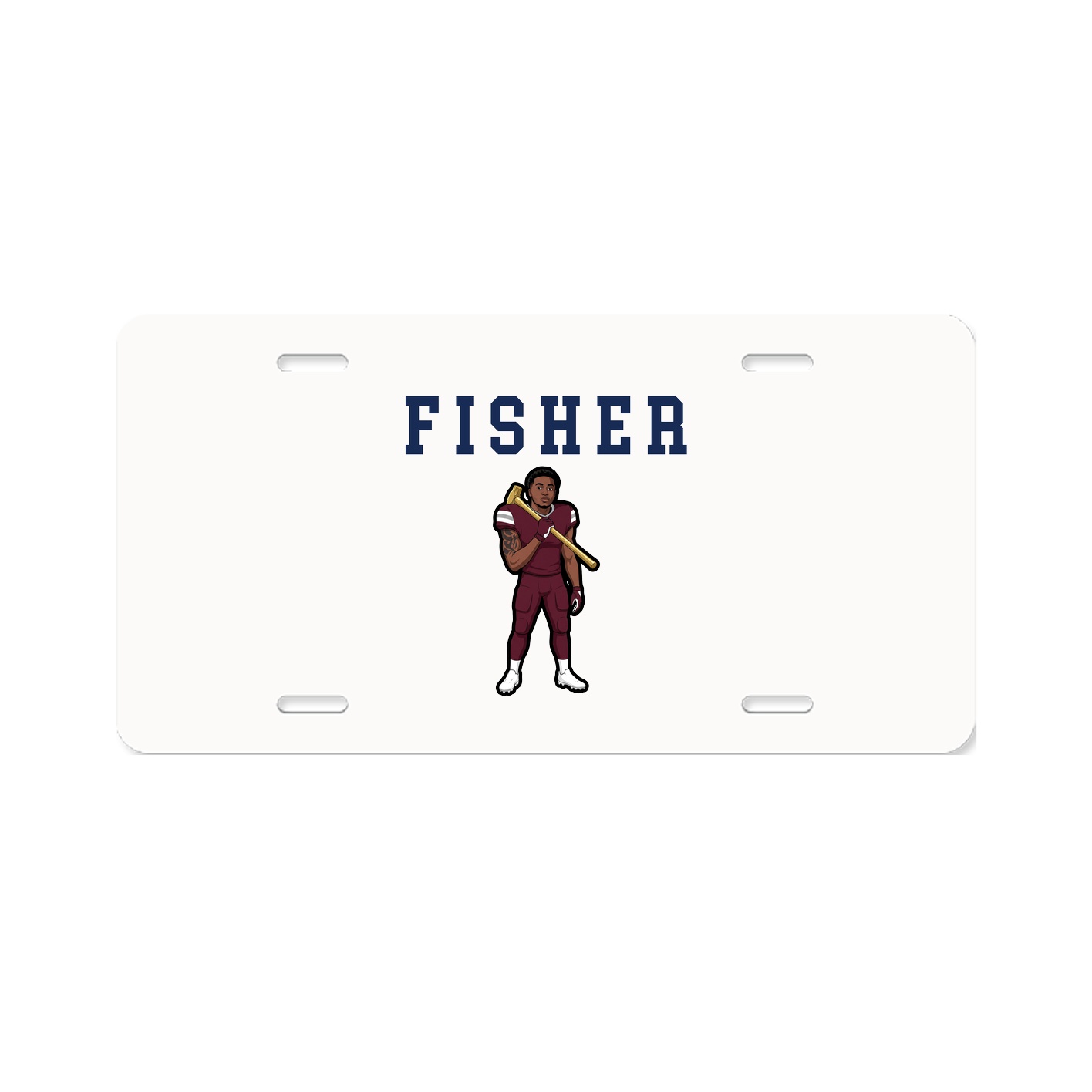 License Plate — Shirsey in Classic