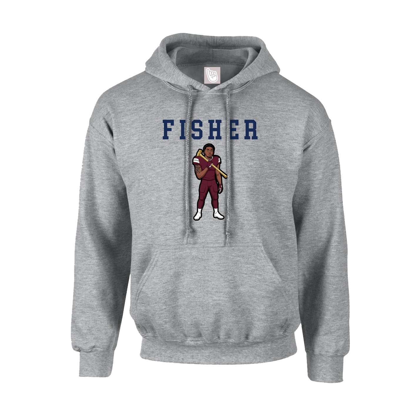 Hoodie — Shirsey in Grey
