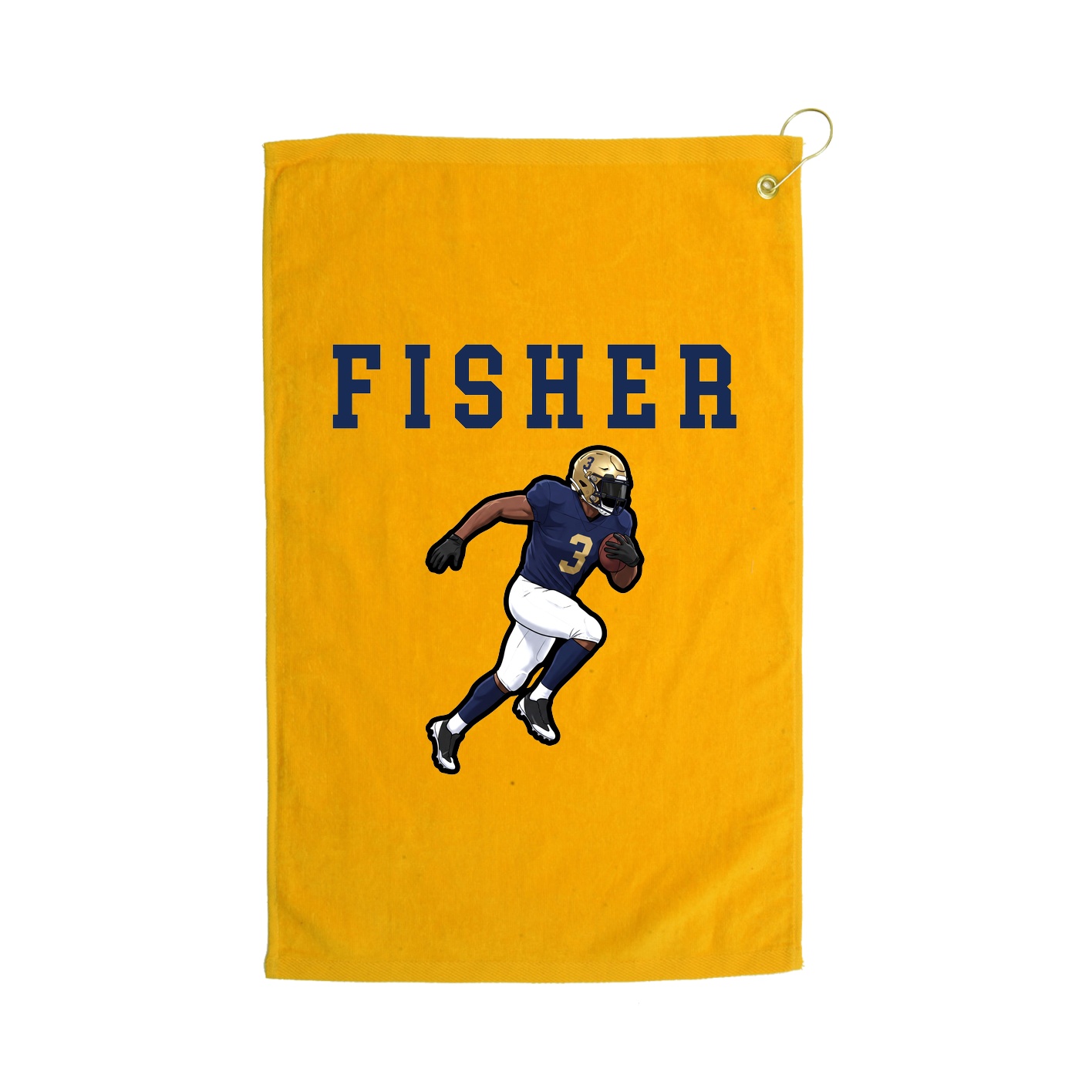 Golf Towel — Shirsey in Gold