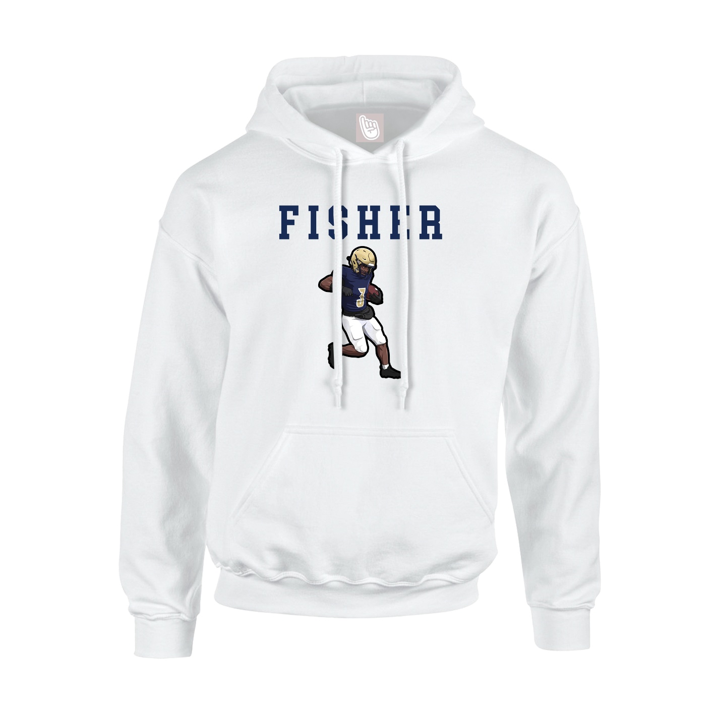 Youth Hoodie — Shirsey in White
