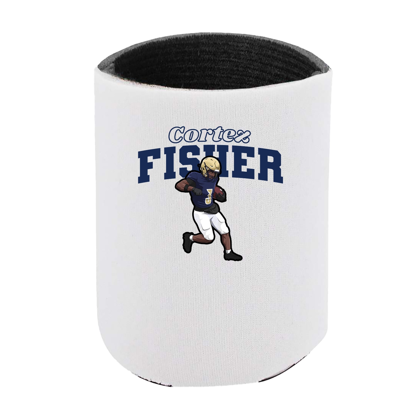 Can Holder — Name Arch in White
