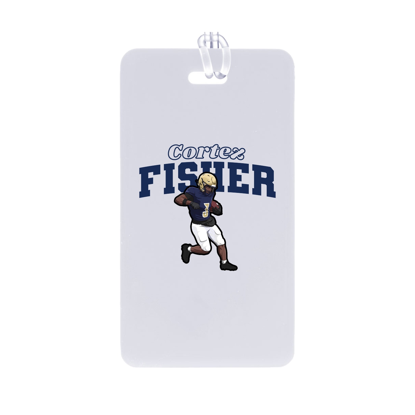 Bag Tag — Name Arch in Classic