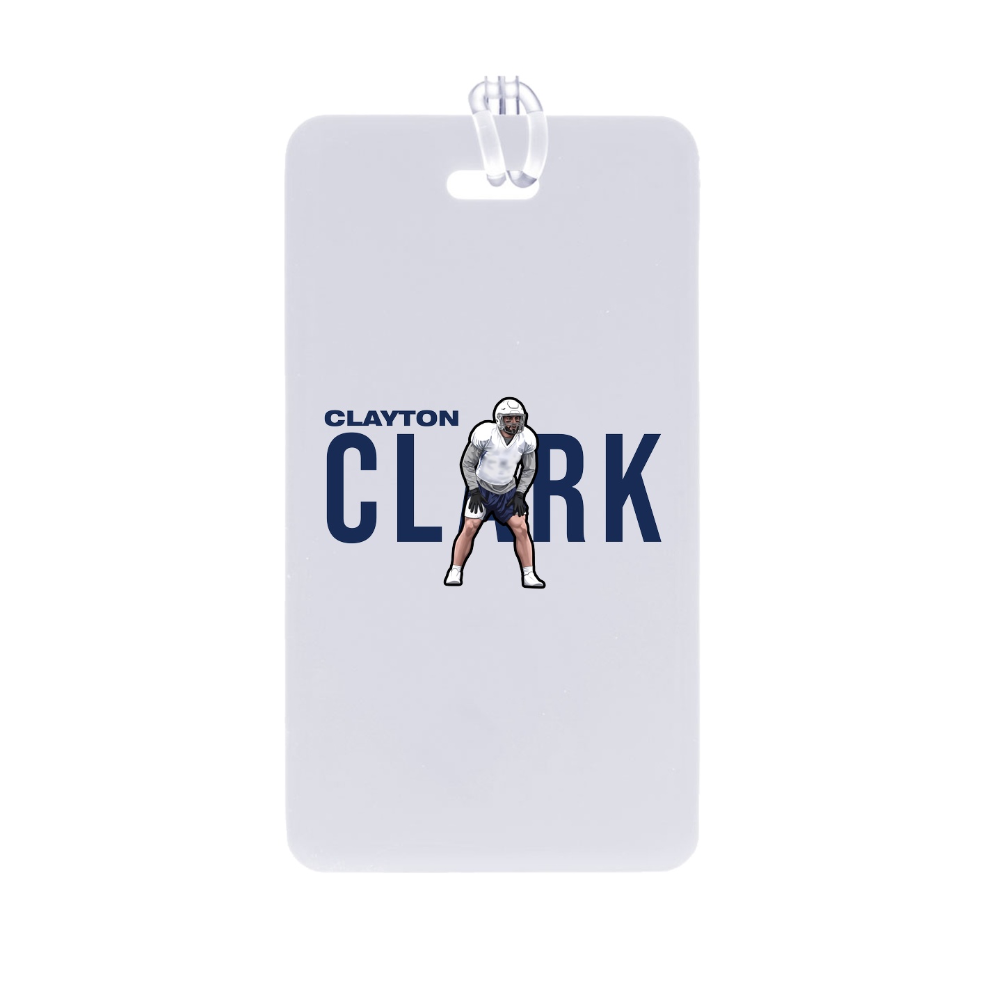 Bag Tag — Player Name in Classic