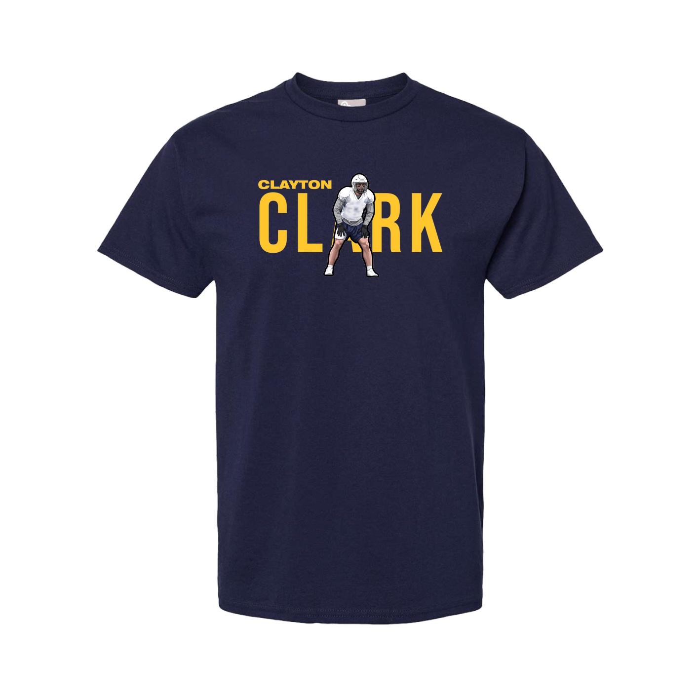 Tee — Player Name in Navy