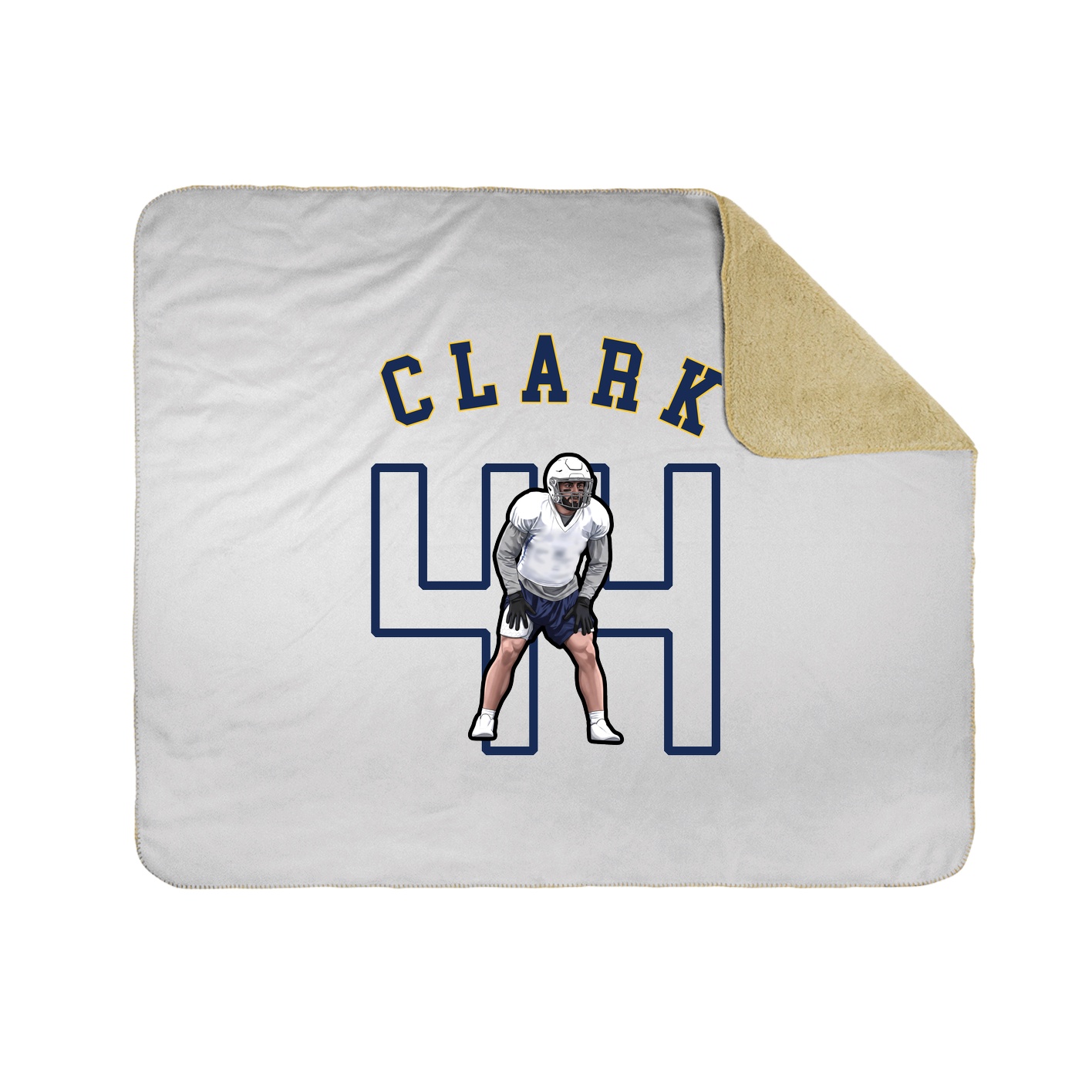 Throw Blanket — Shirsey Arch in White