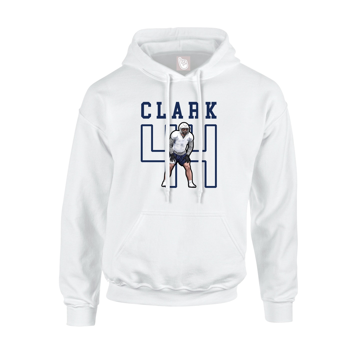 Youth Hoodie — Shirsey in White