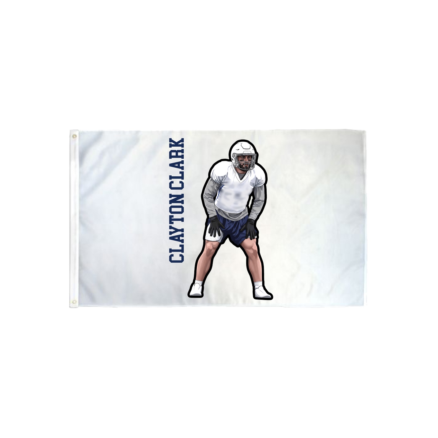 3x5 Flag — Name Vertical in Classic