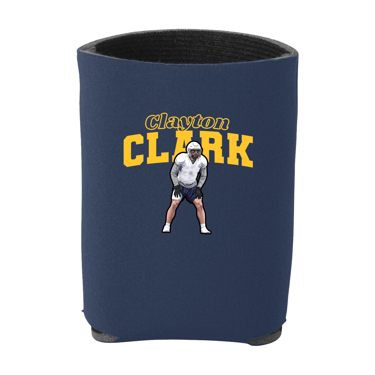 Can Holder — Name Arch in Navy