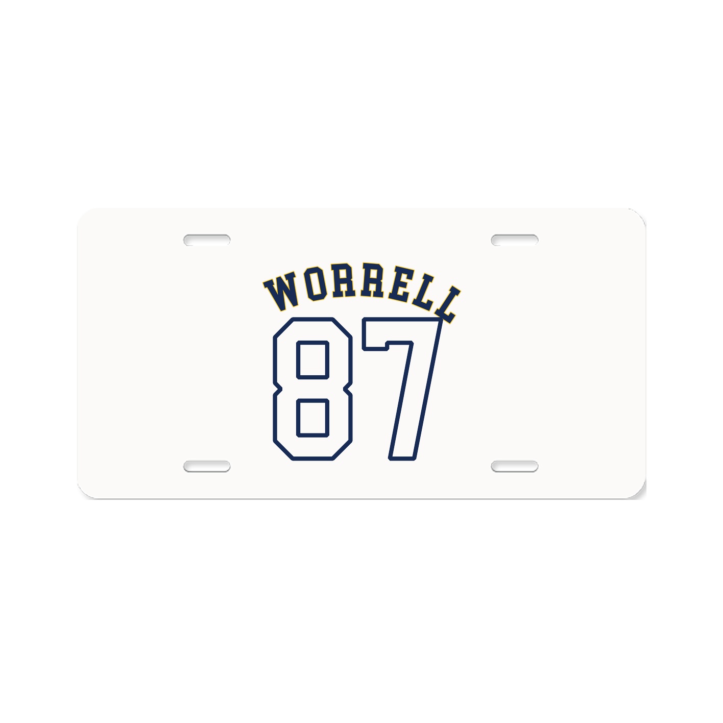License Plate — Shirsey Arch in Classic